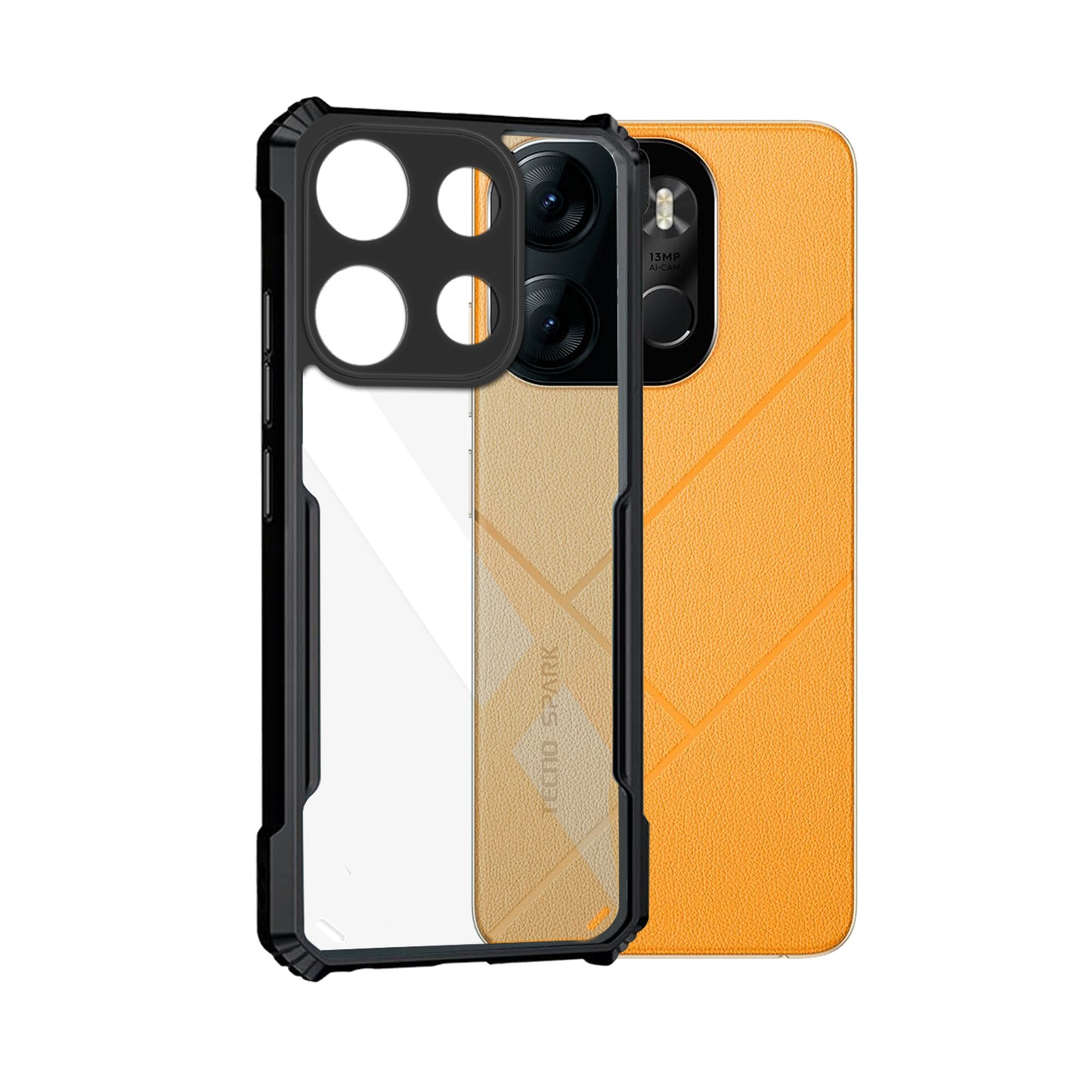 360 Degree Protection Back Cover For Tecno Spark Go 2023