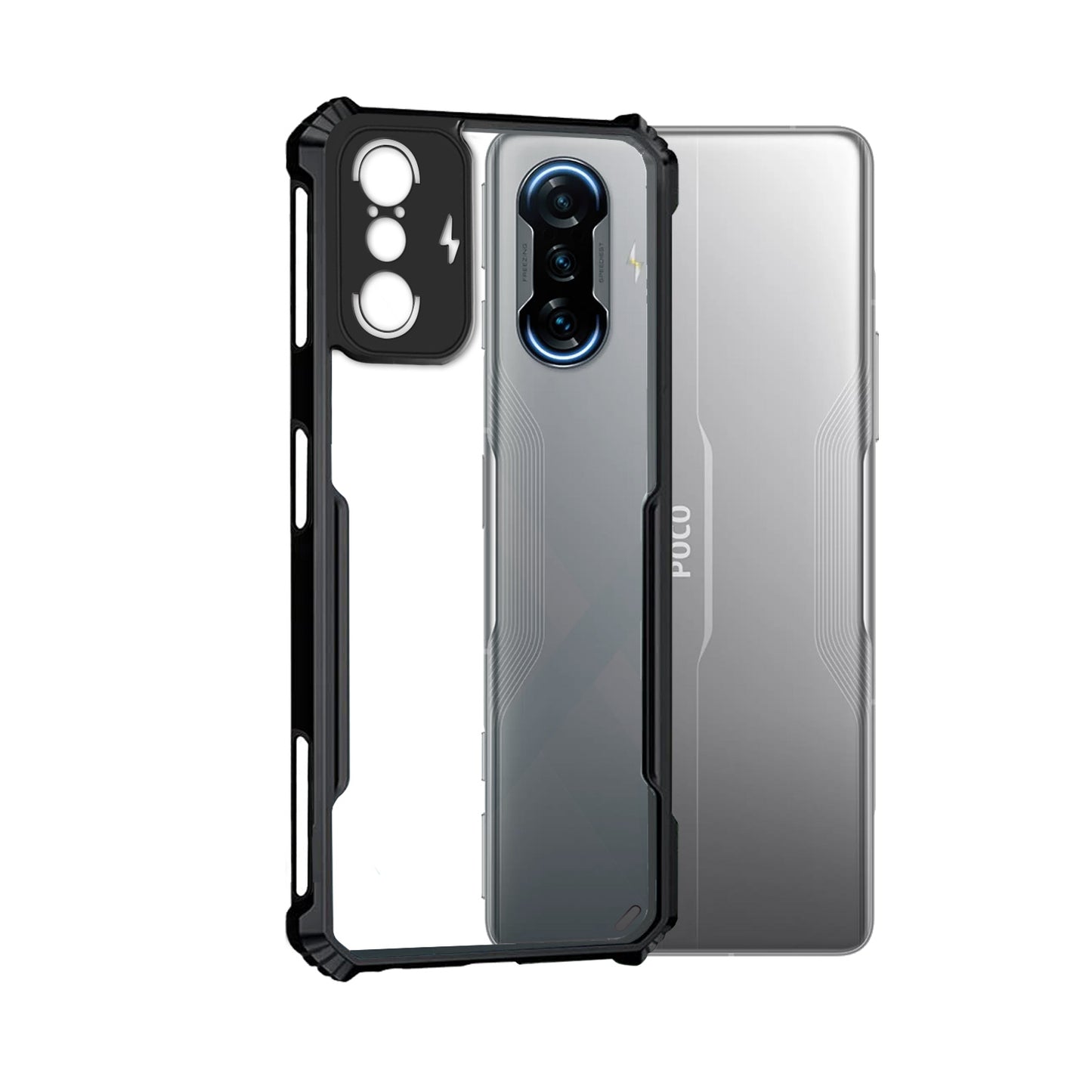 360 Degree Protection Back Cover For Poco F3 GT