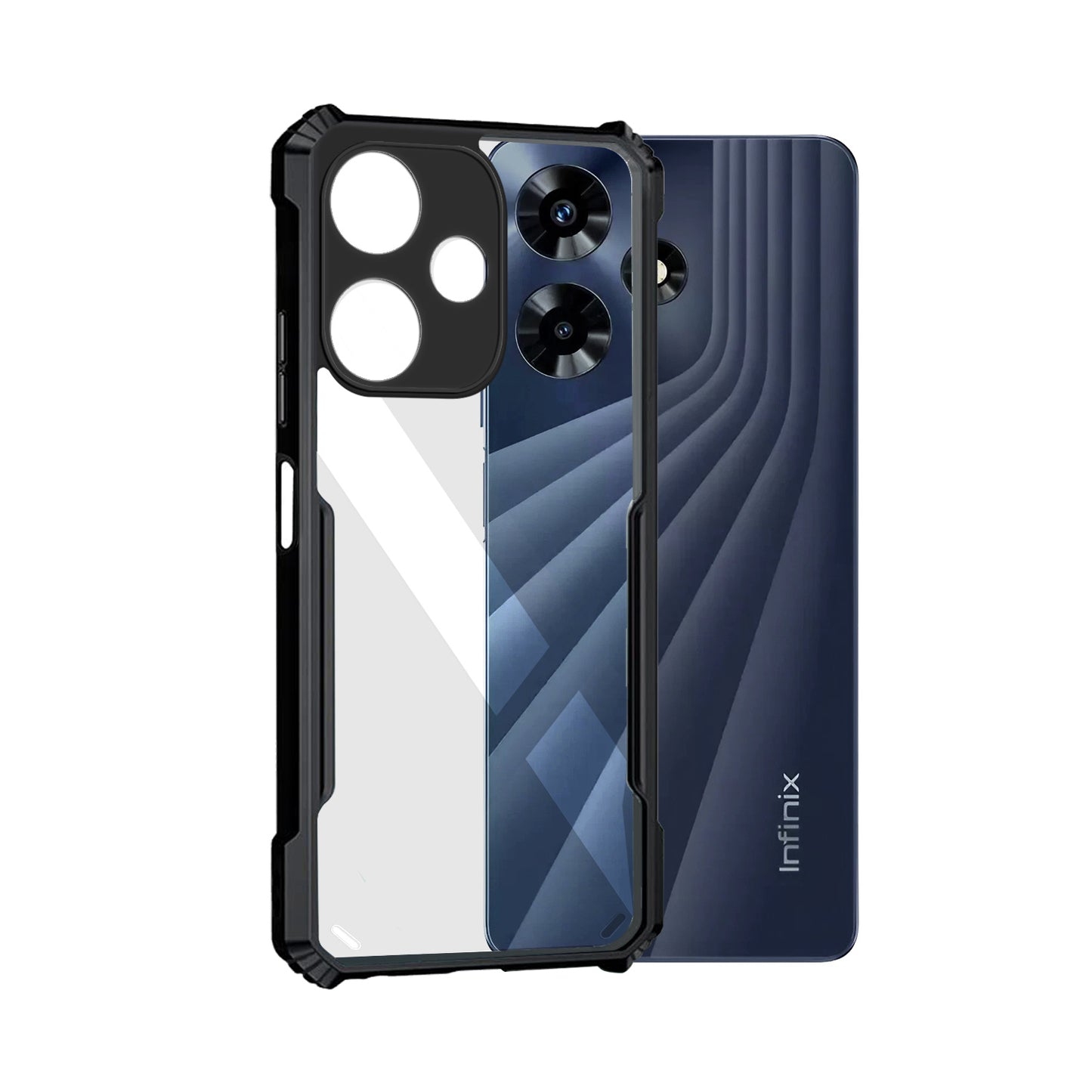 360 Degree Protection Back Cover For Infinix Hot 30 4G