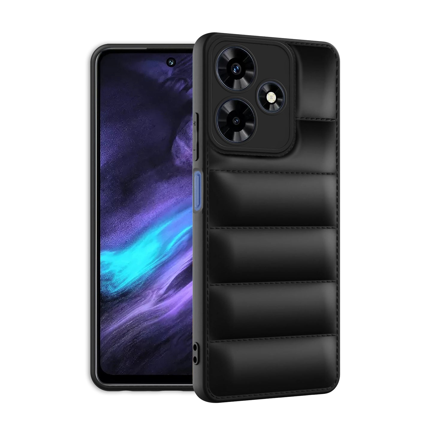 Puffer Back Cover for Infinix Hot 30