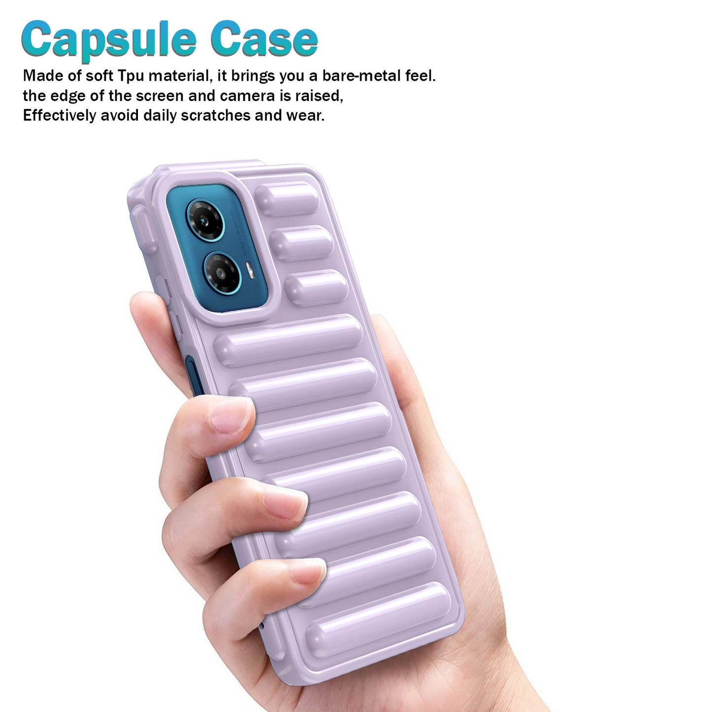 Capsule Design Case For Motorola Moto G34