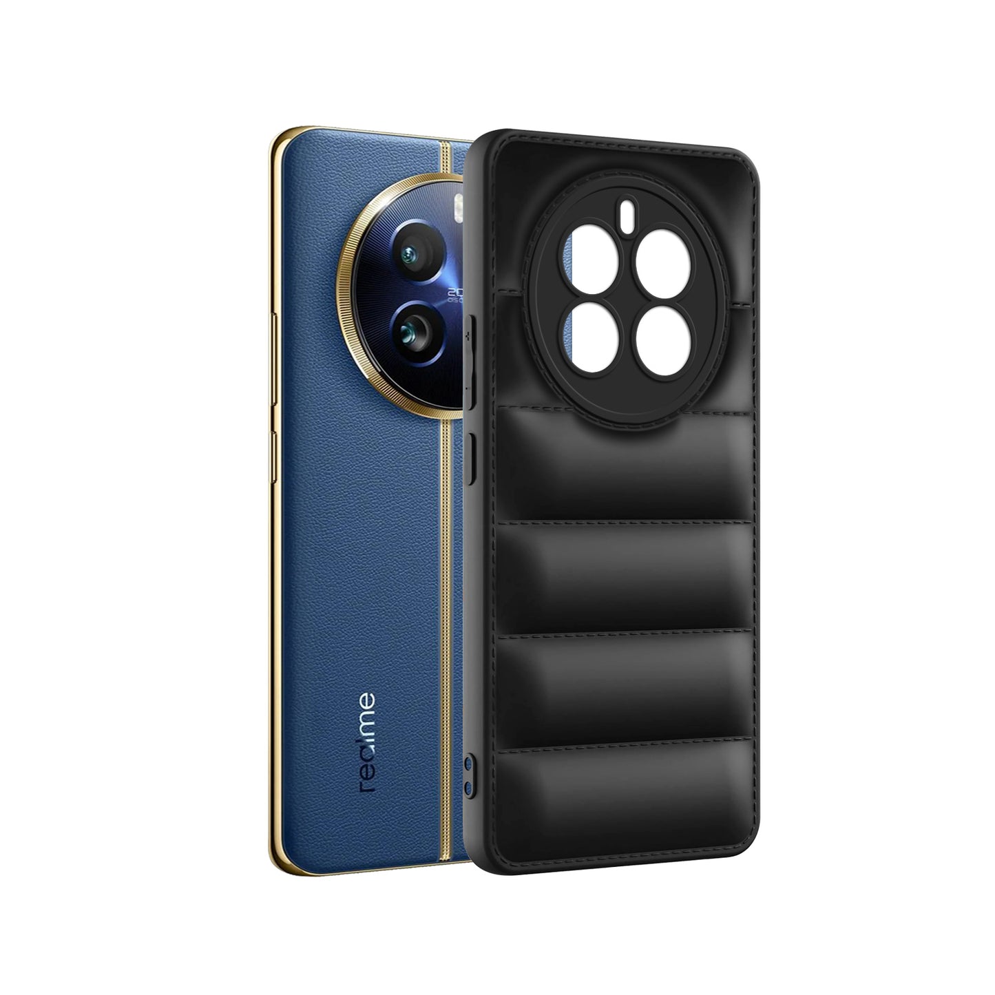 Puffer Back Cover for Realme 12 Pro Plus