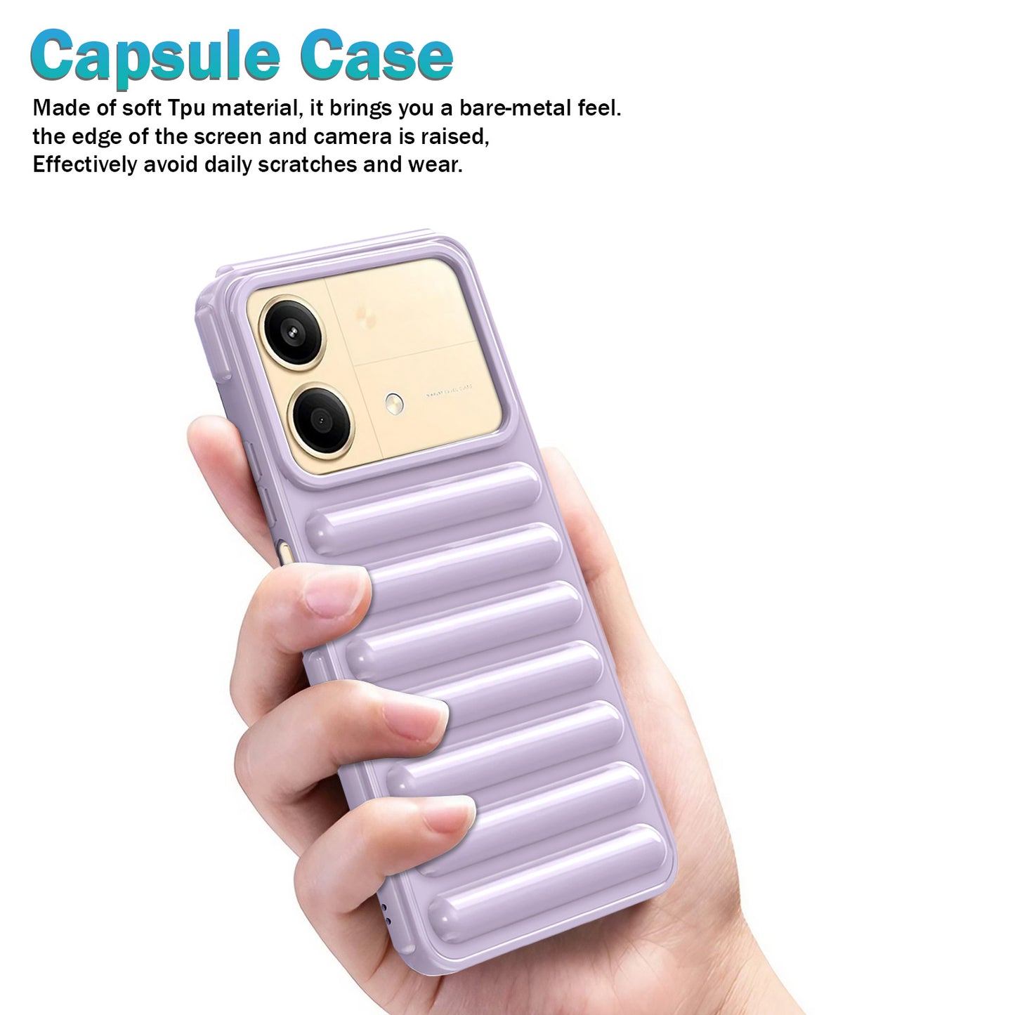 Capsule Design Case For Poco X6 Neo