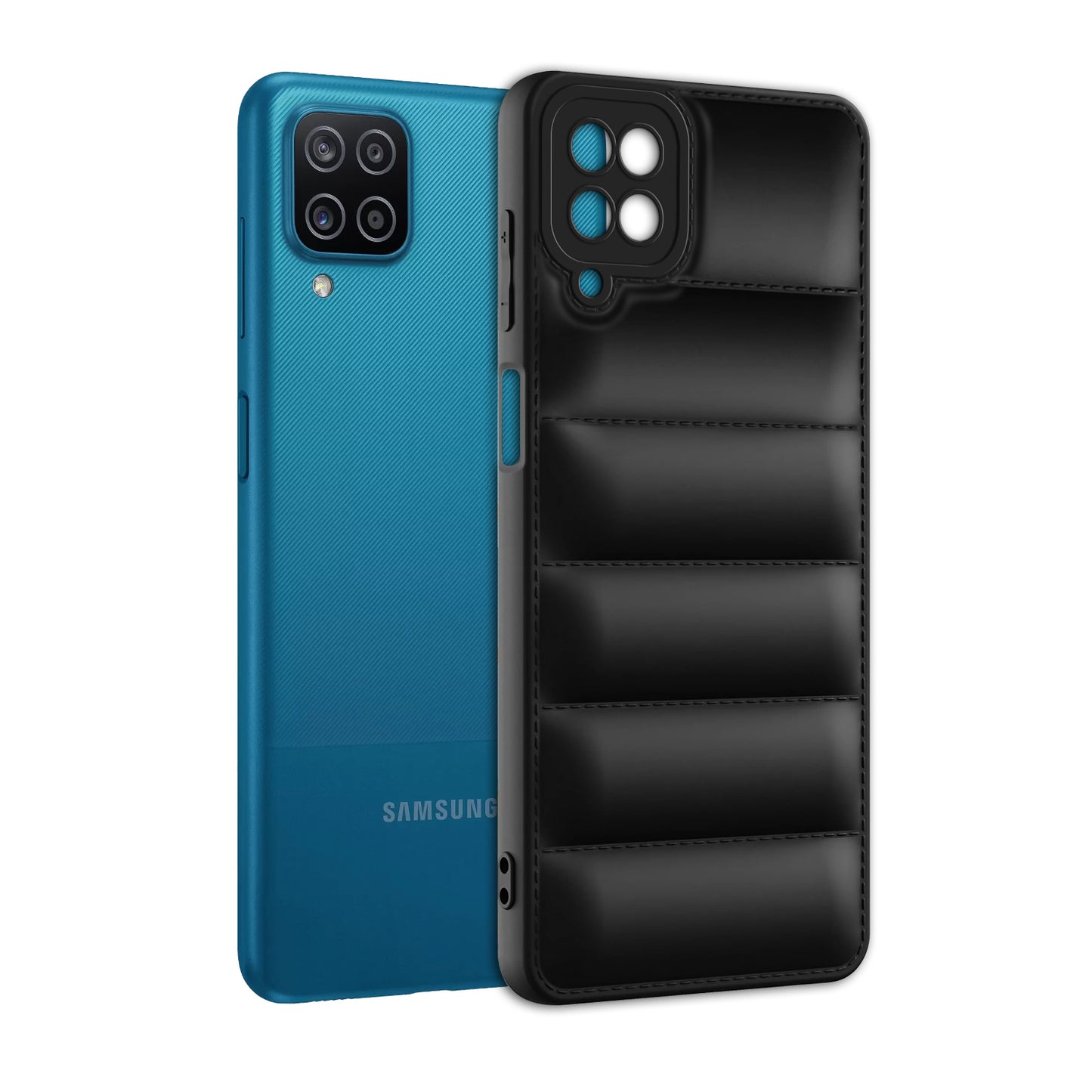 Puffer Back Cover for Samsung Galaxy A12 | M12