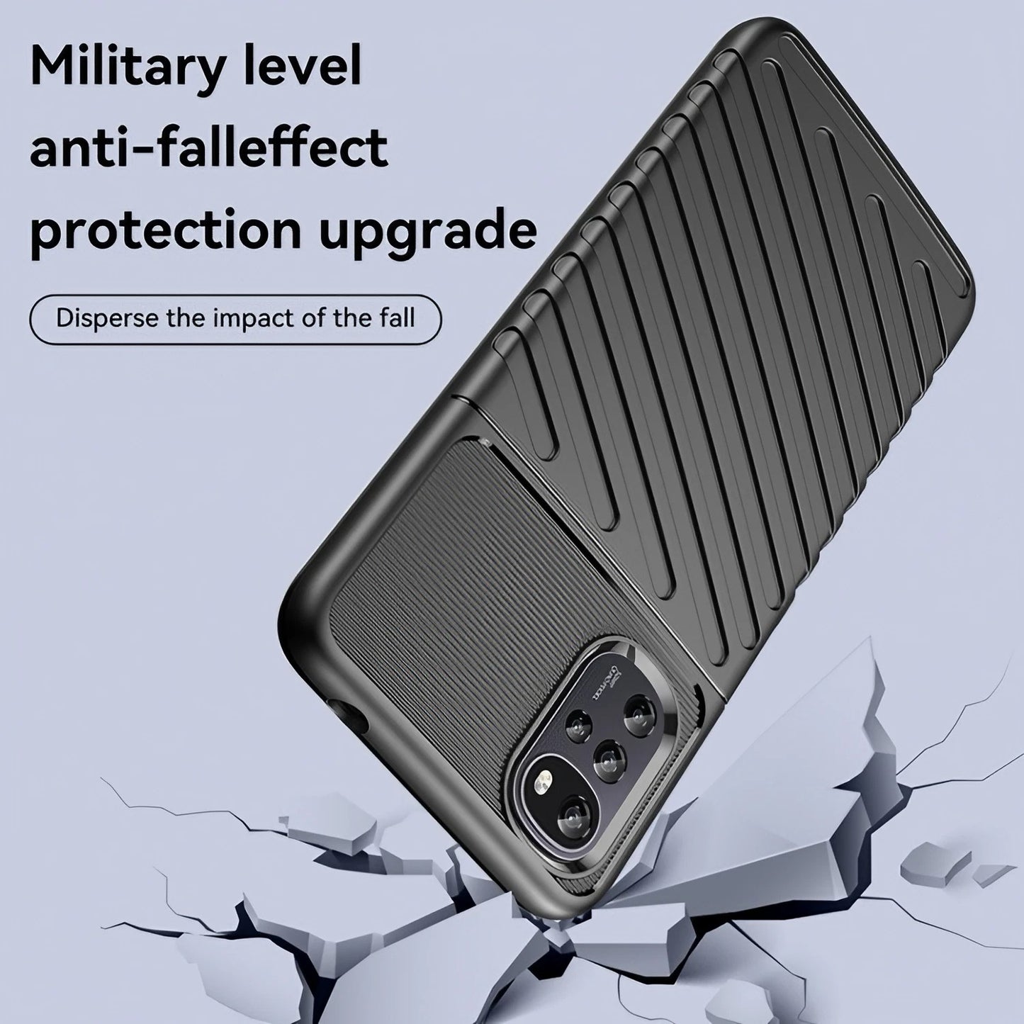 Thunderbolt Back Cover for Motorola Moto E32