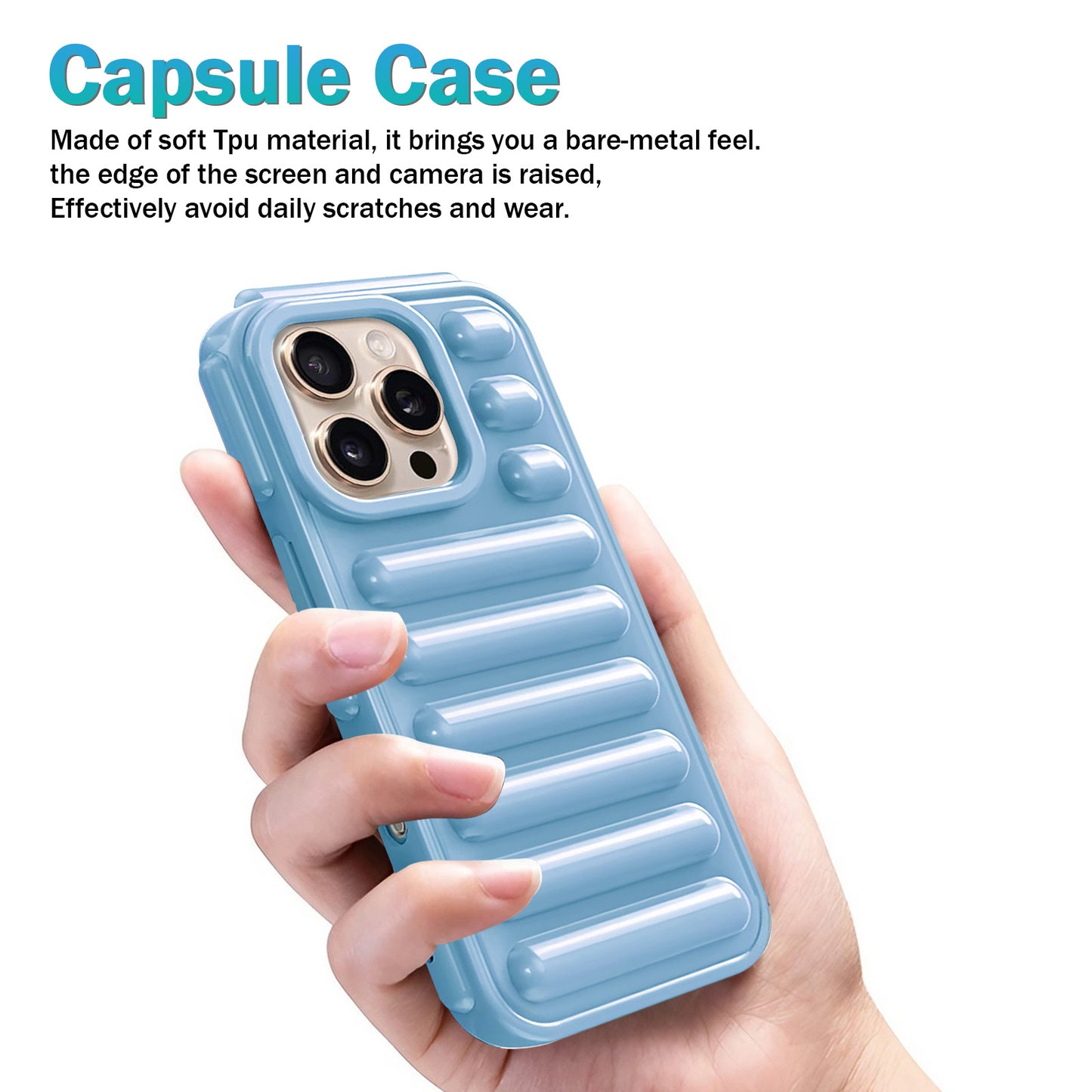 Capsule Design Case For Apple iPhone 16 Pro