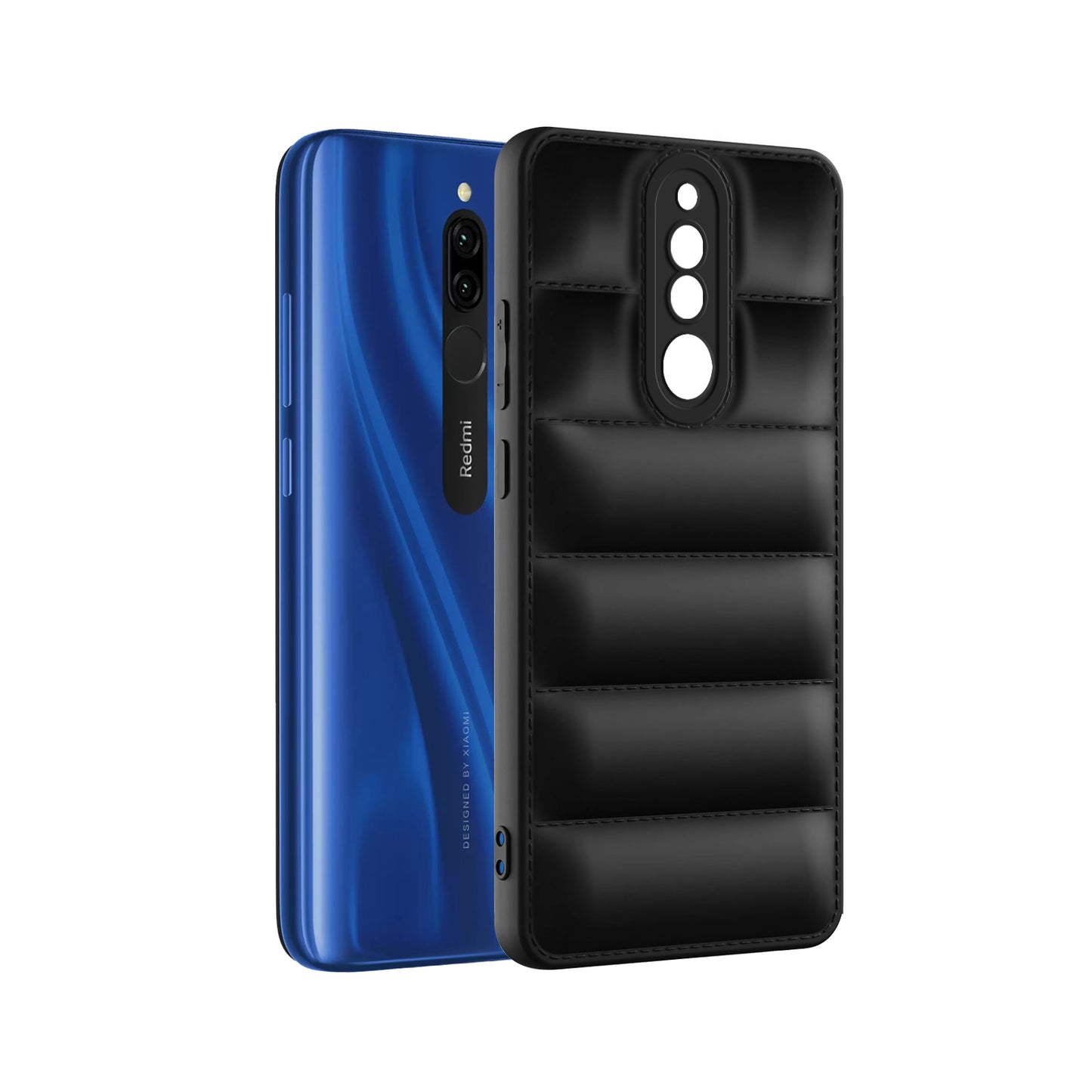 Puffer Back Cover for Redmi 8