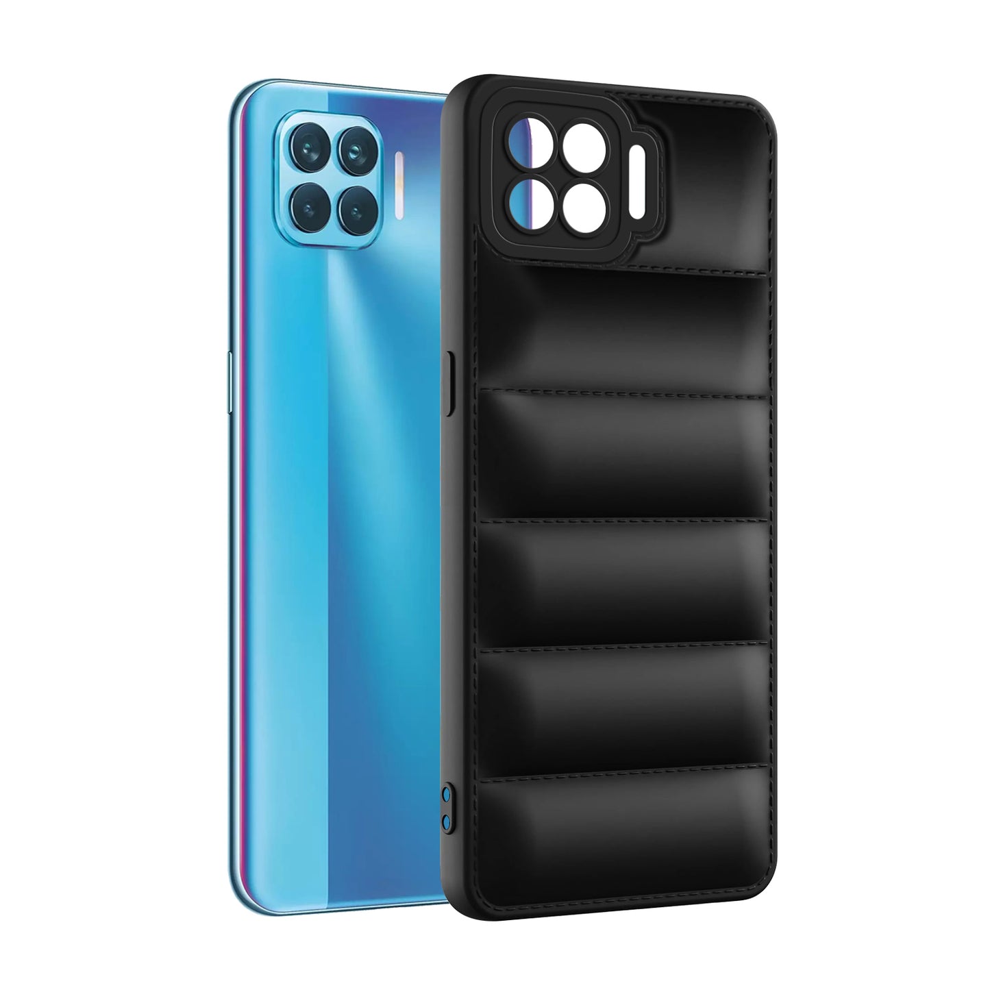 Puffer Back Cover for Oppo F17 Pro