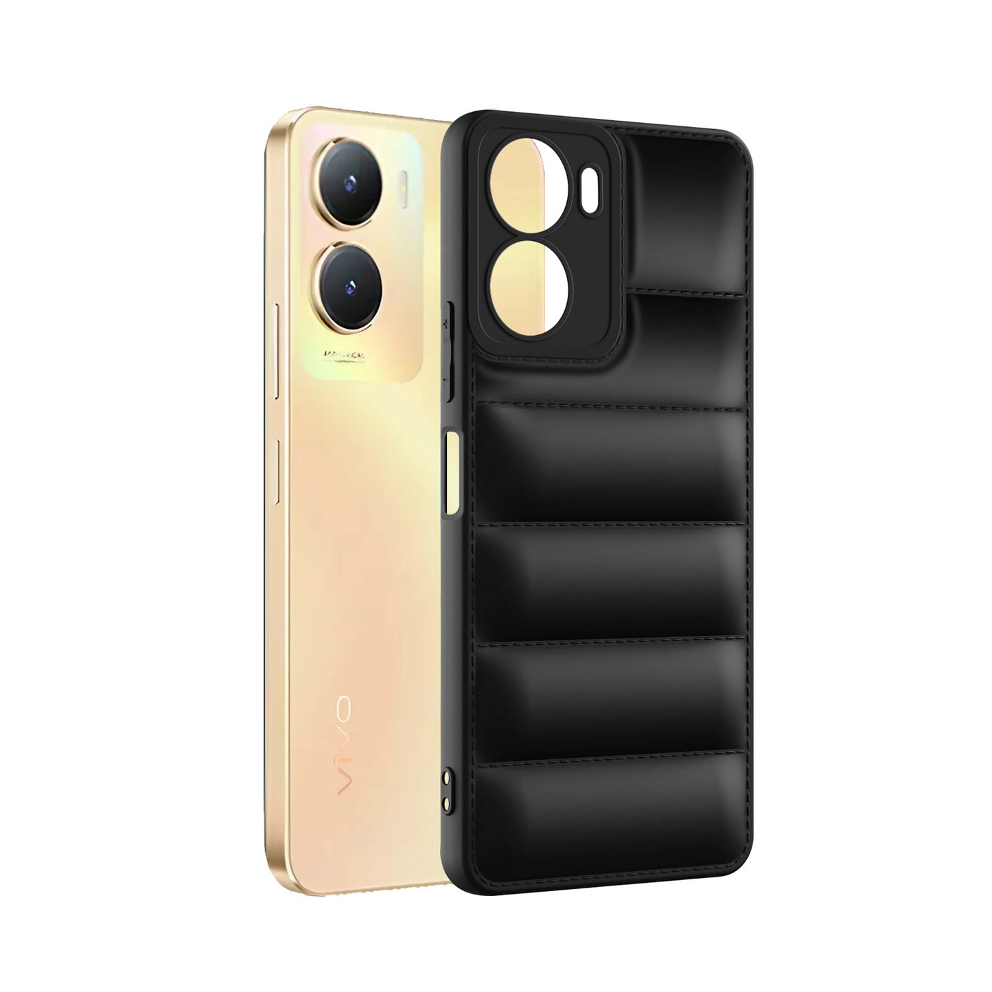 Puffer Back Cover for Vivo T2x