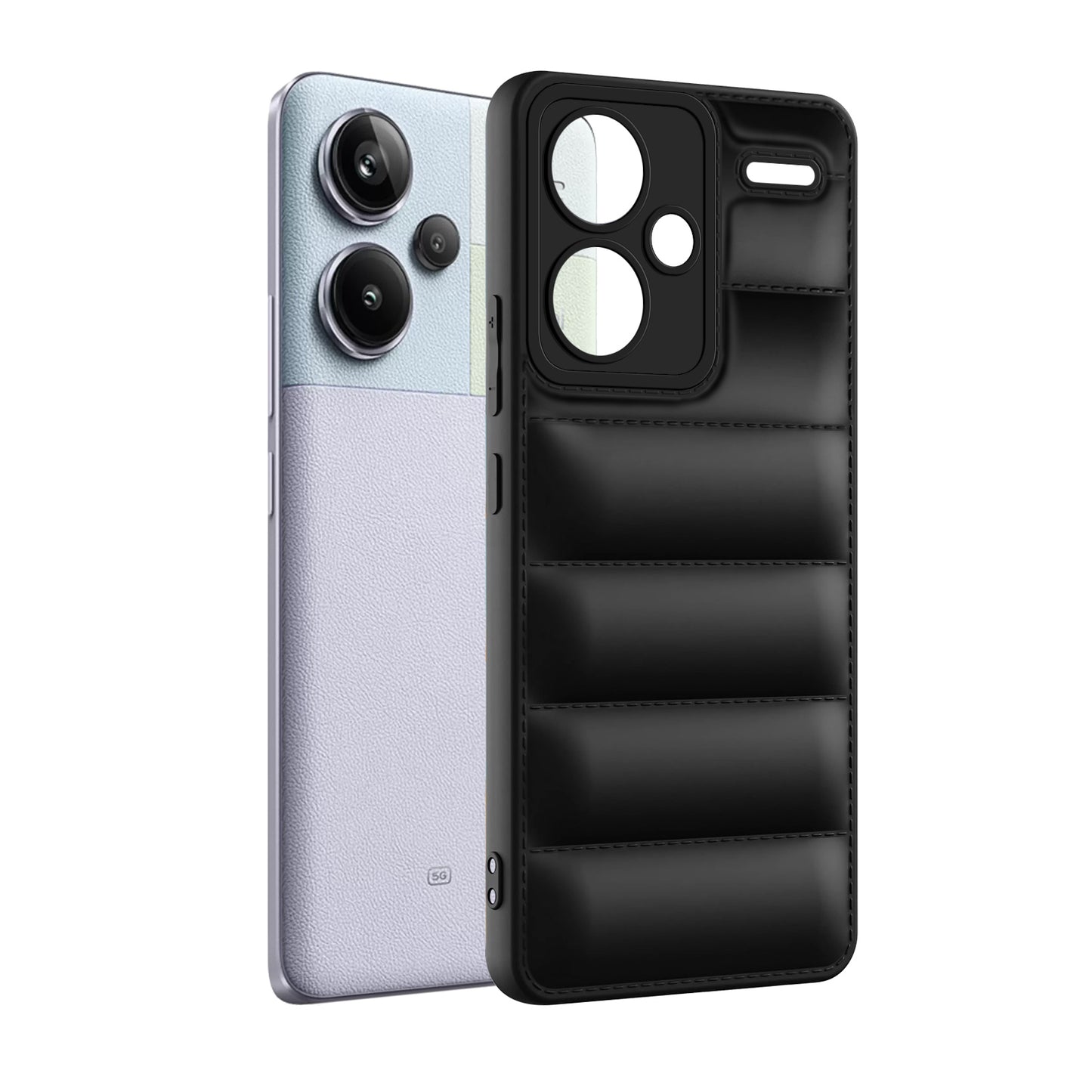 Puffer Back Cover for Redmi Note 13 Pro Plus 5G