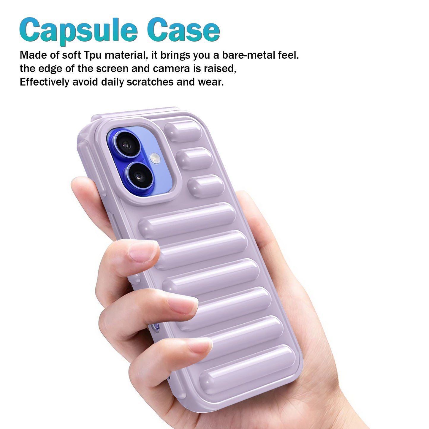 Capsule Design Case For Apple iPhone 16