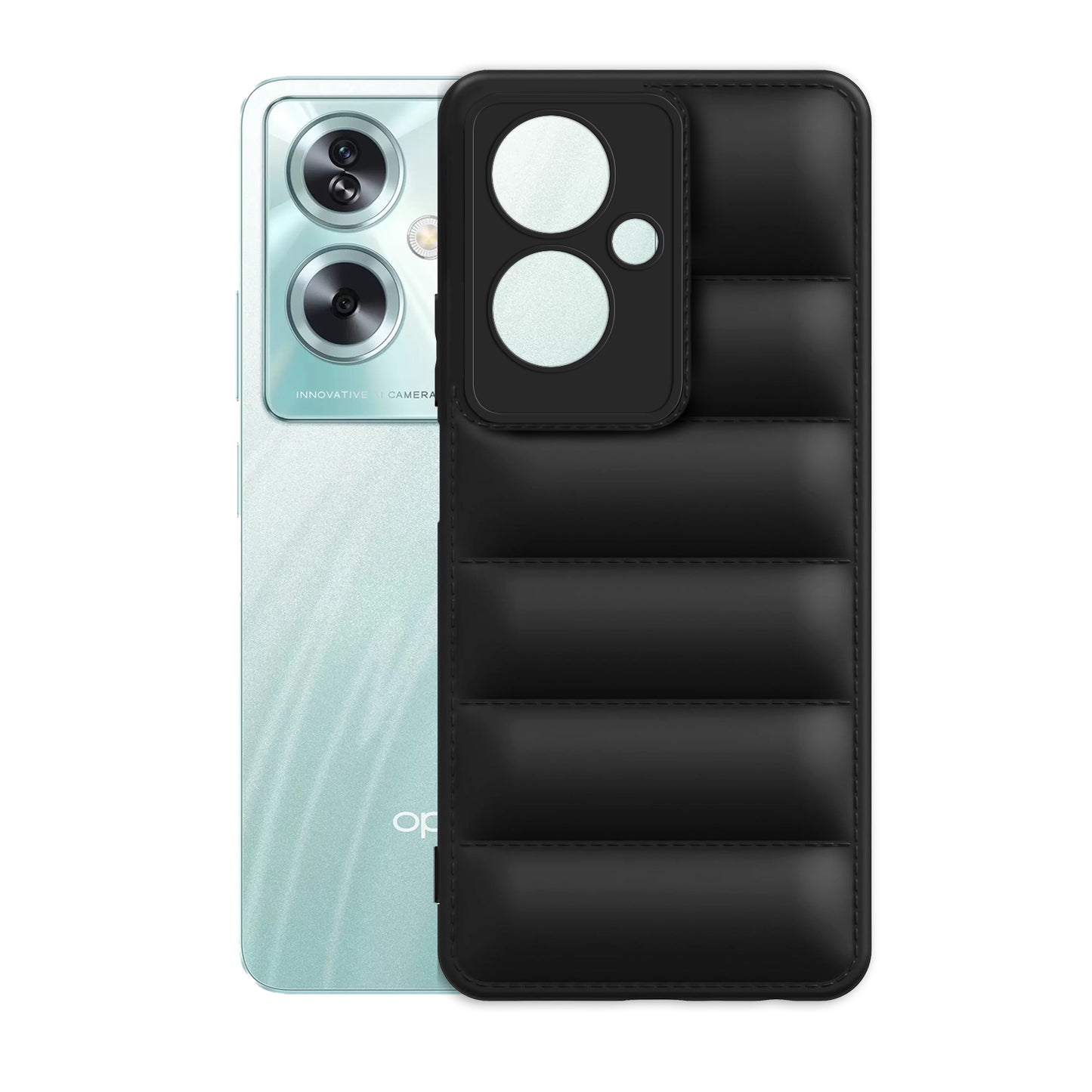 Puffer Back Cover for Oppo A79 5G