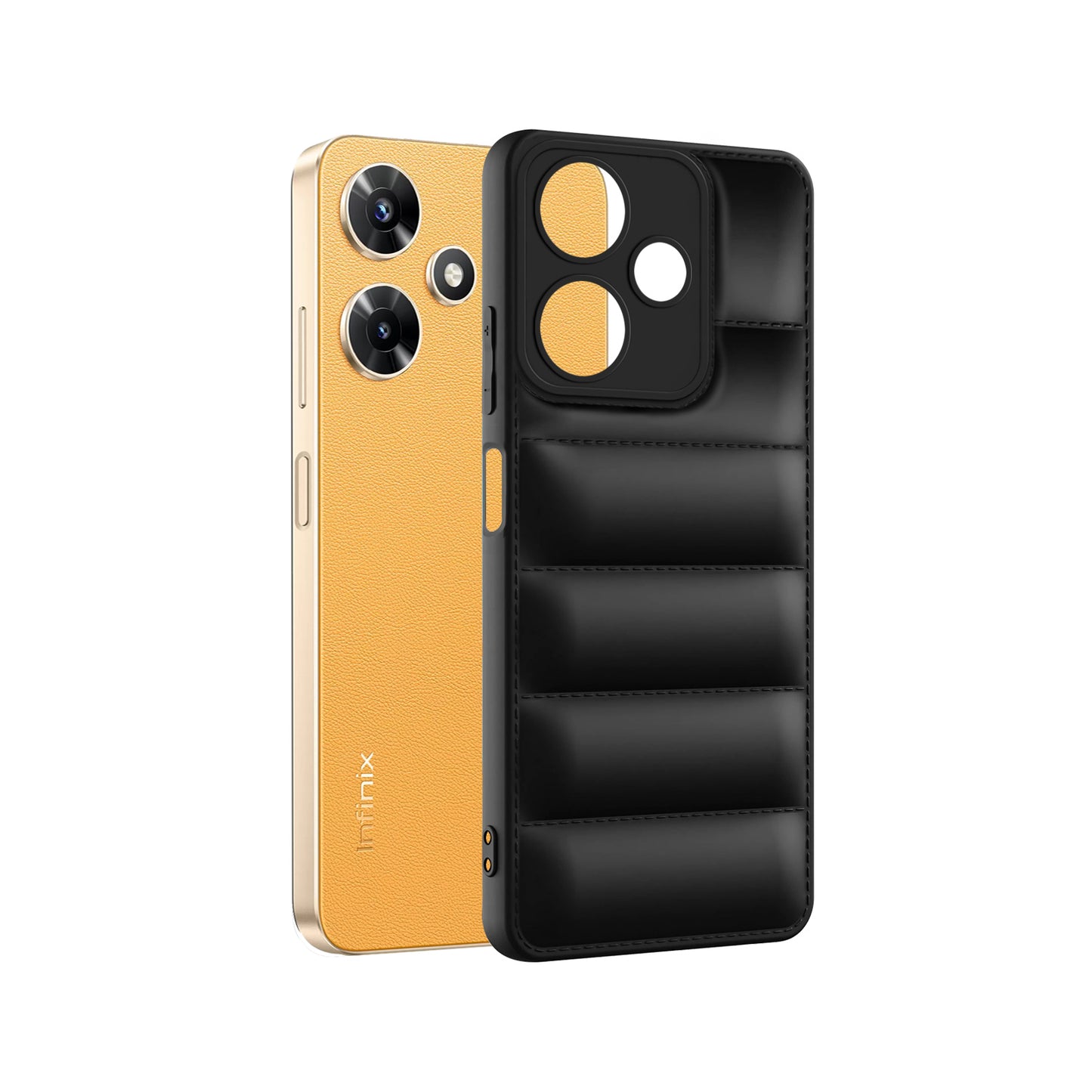 Puffer Back Cover for Infinix Hot 30i