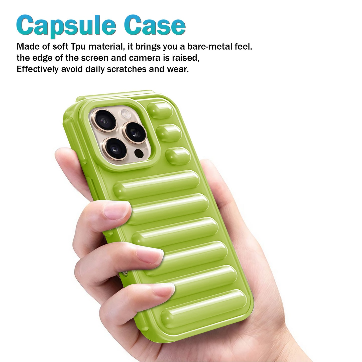 Capsule Design Case For Apple iPhone 16 Pro