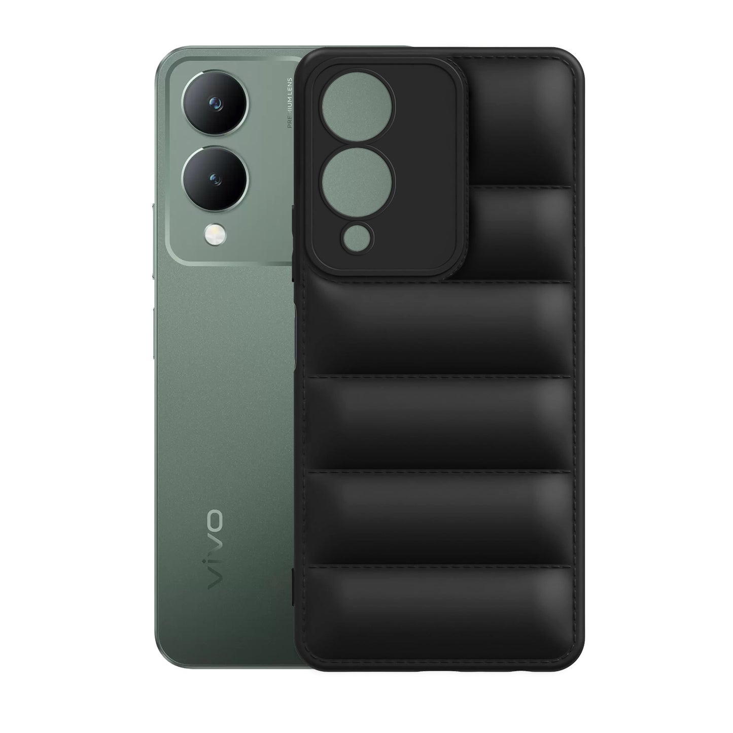 Puffer Back Cover for Vivo Y17s