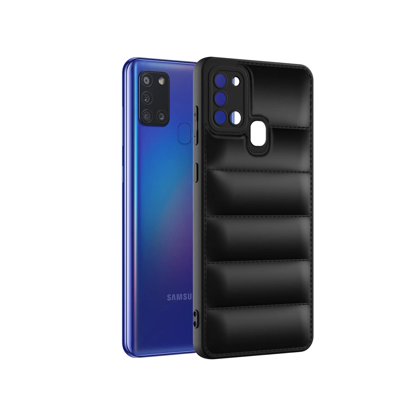 Puffer Back Cover for Samsung Galaxy A21s