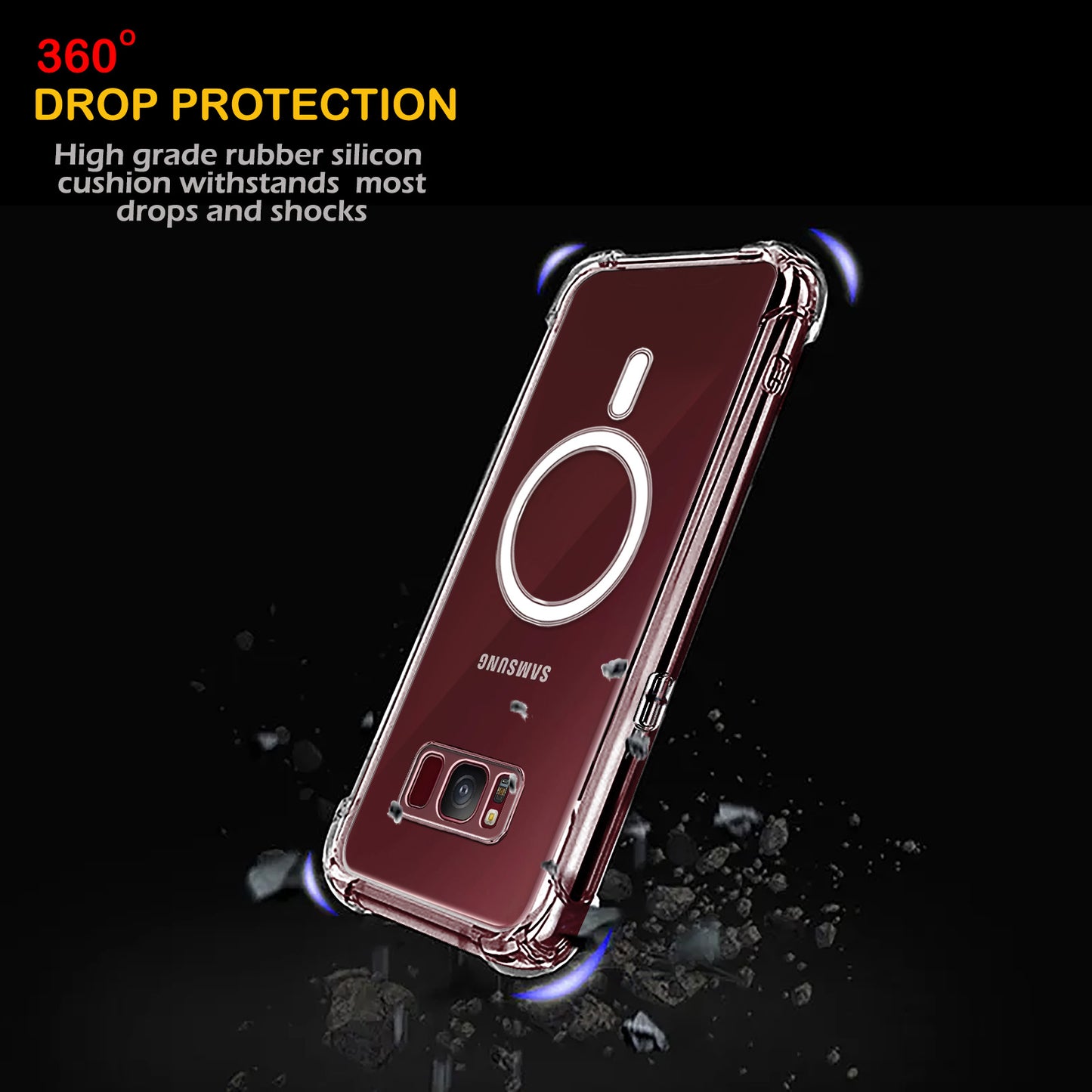 Magsafe Back Cover for Samsung Galaxy S8 Plus