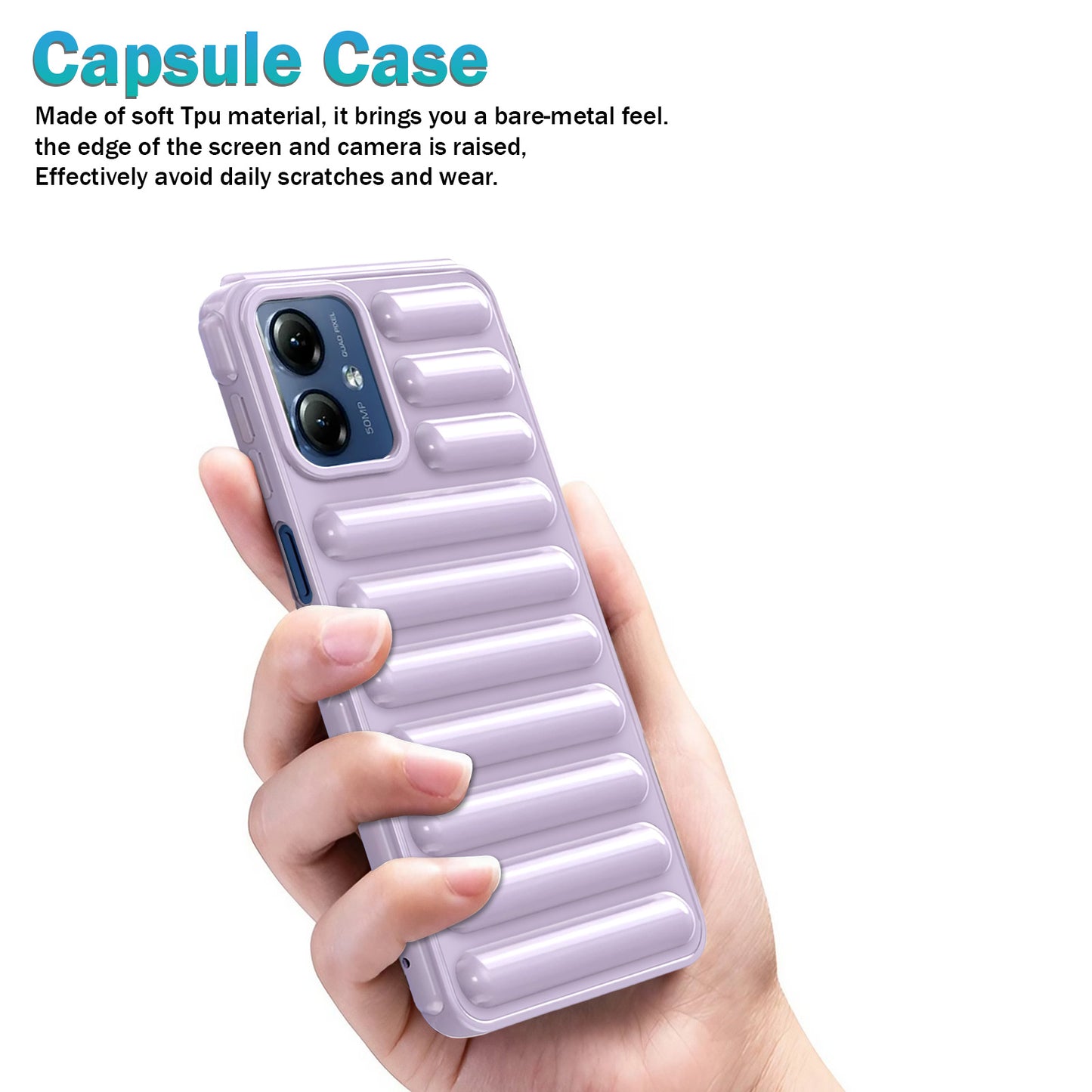 Capsule Design Case For Motorola Moto G14