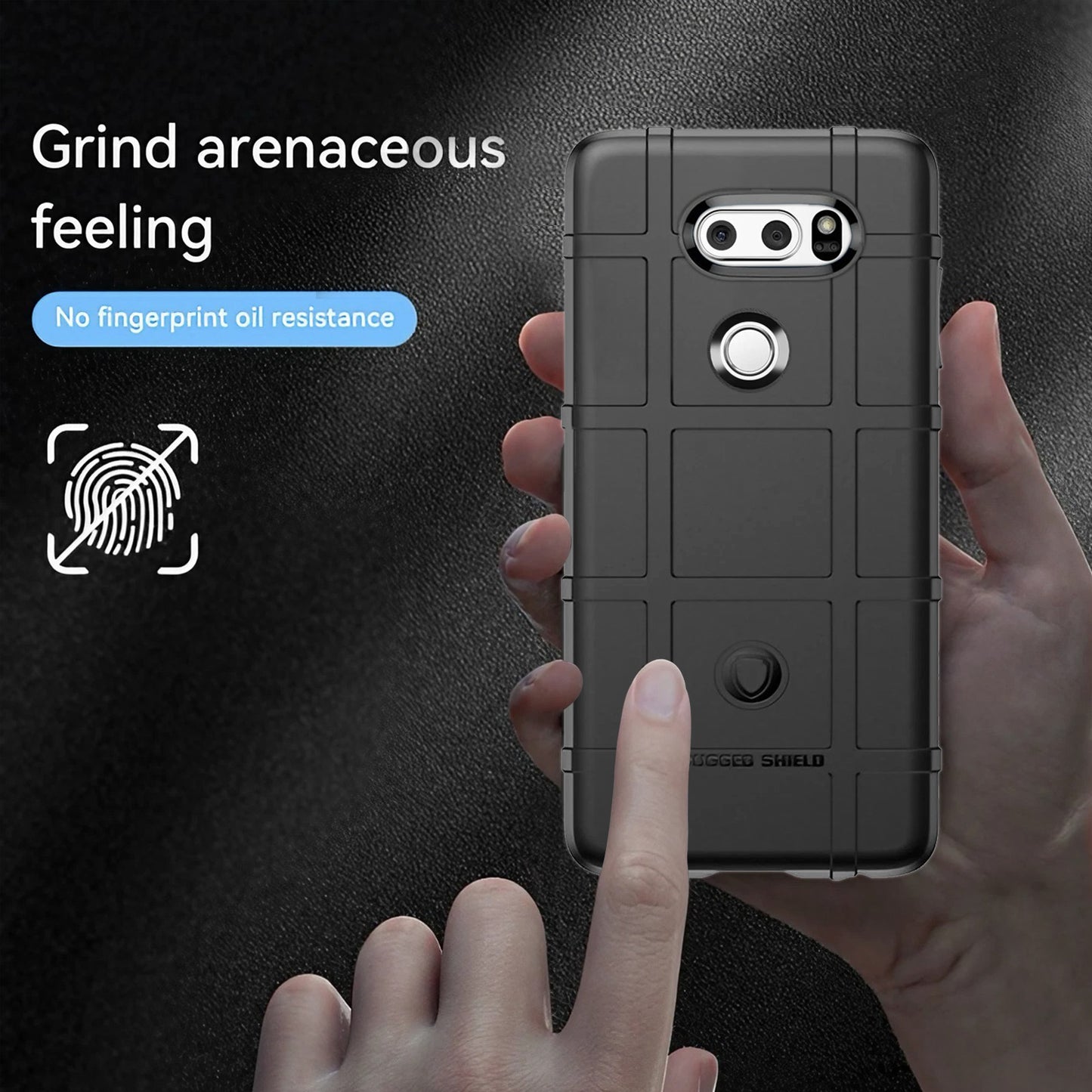 Armor Back Cover for LG V30 Plus