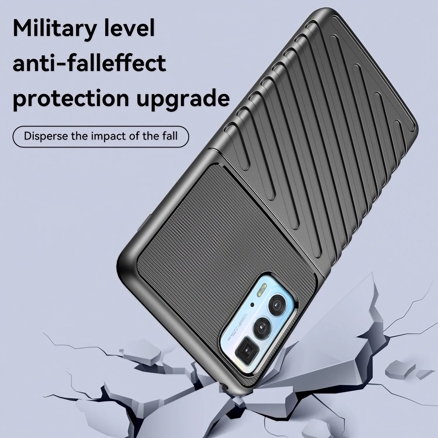 Thunderbolt Back Cover for Motorola Moto Edge 20 Pro