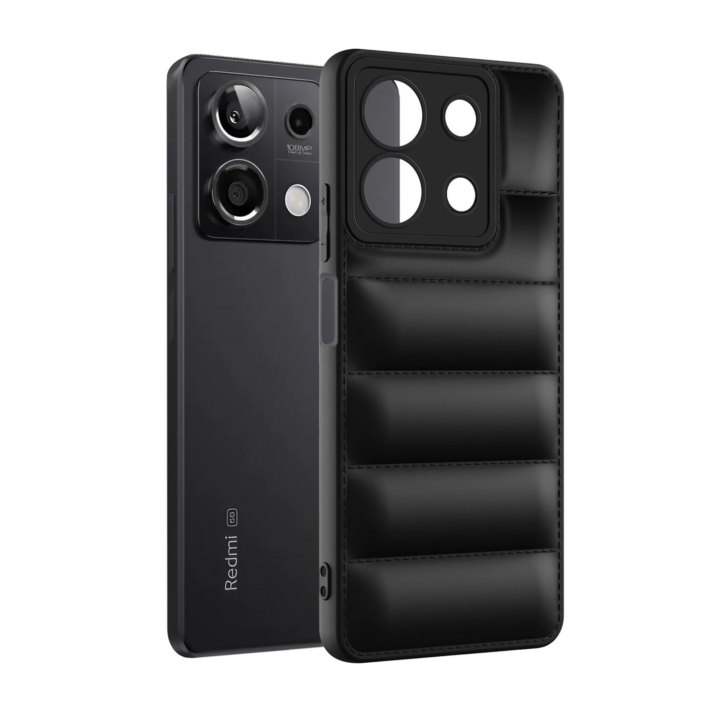 Puffer Back Cover for Redmi Note 13 5G
