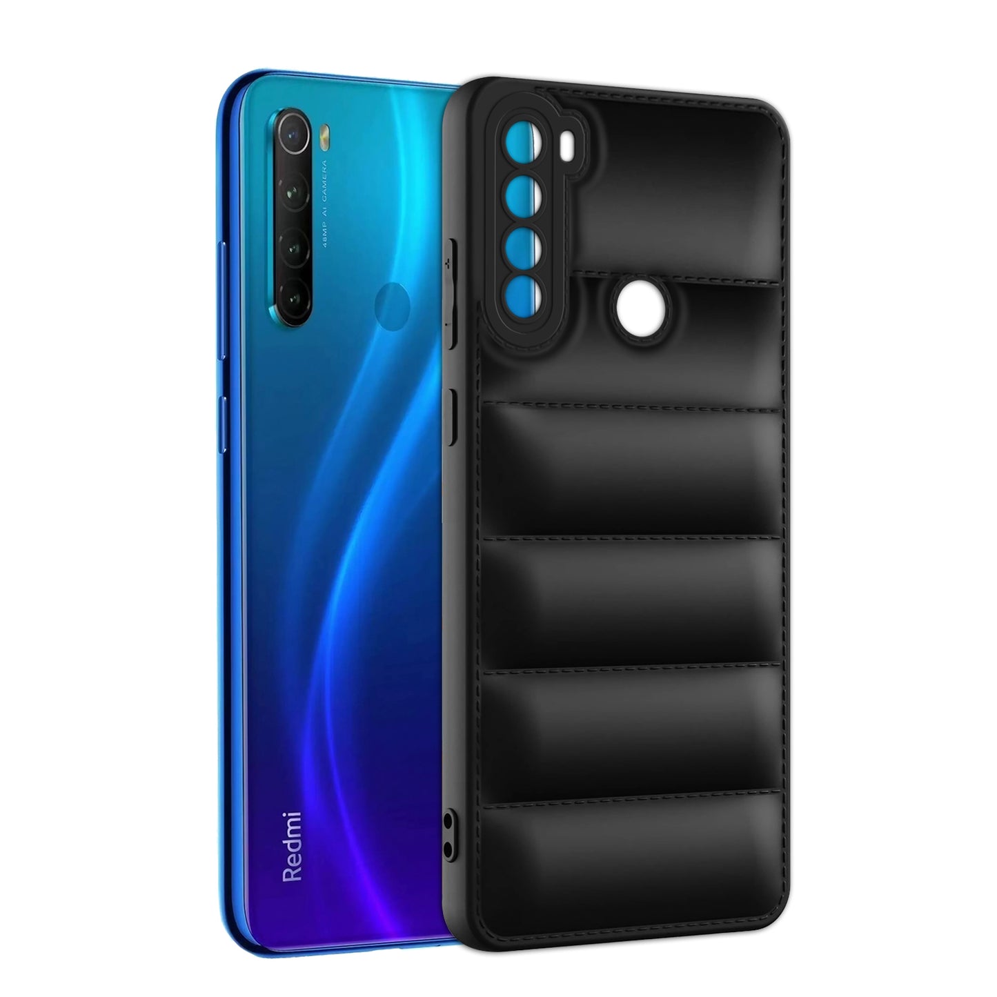 Puffer Back Cover for Redmi Note 8
