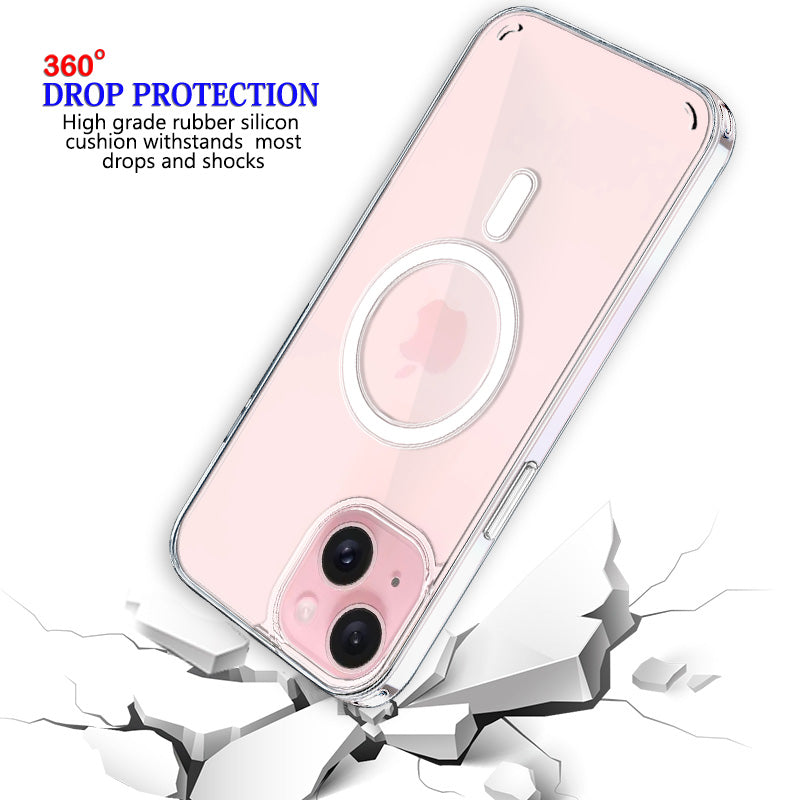 Magsafe Back Cover for Apple iPhone 15