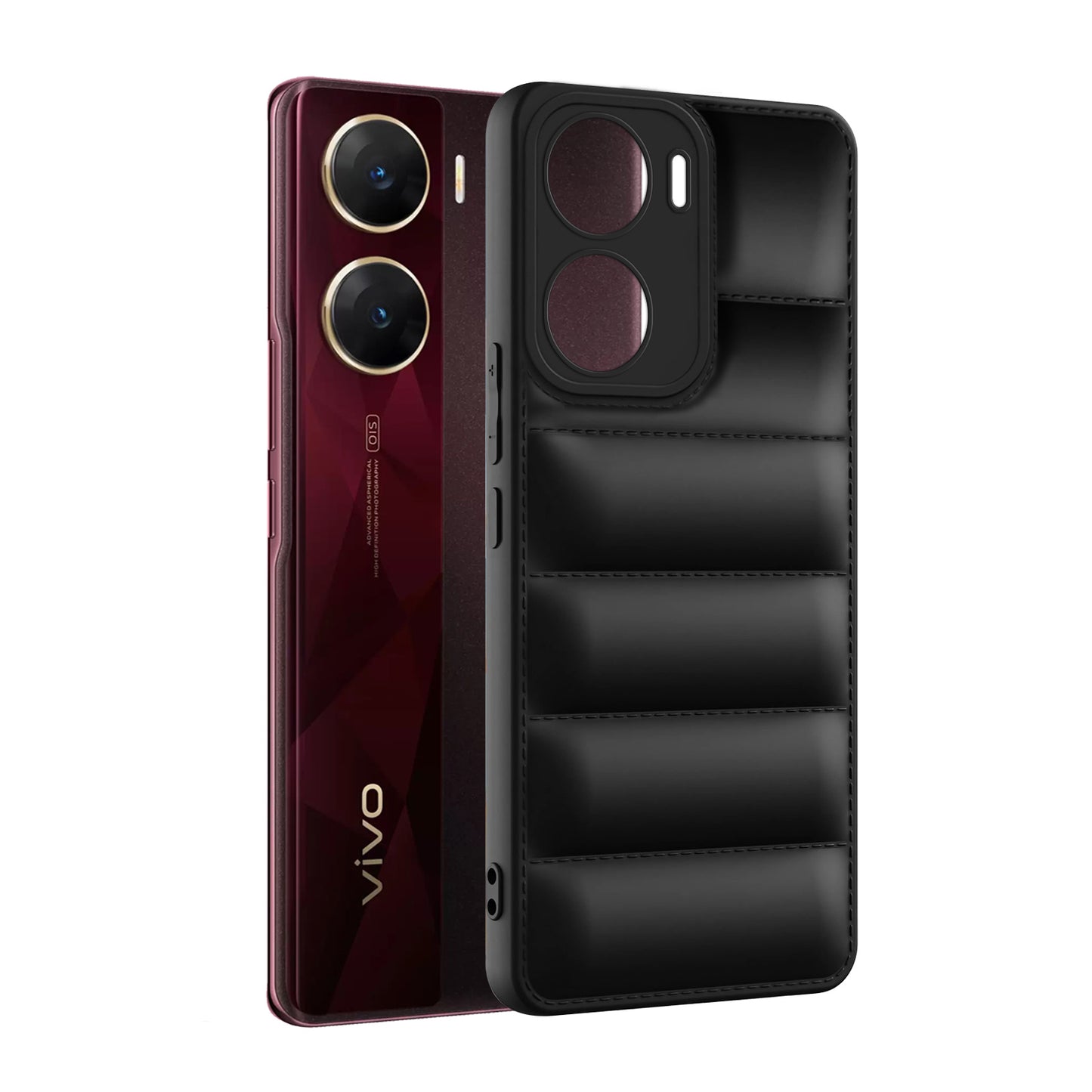 Puffer Back Cover for Vivo V29e