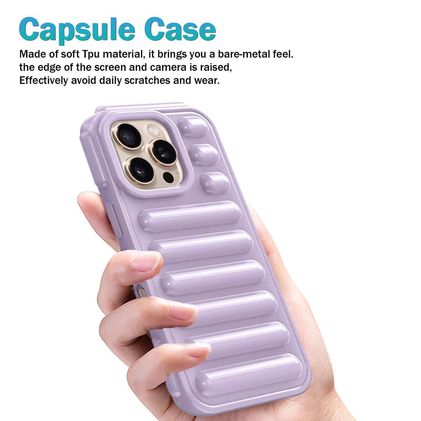 Capsule Design Case For Apple iPhone 16 Pro Max