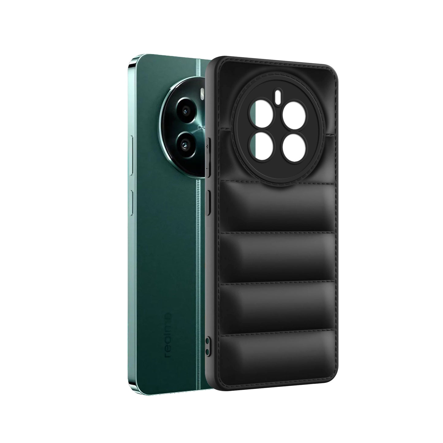 Puffer Back Cover for Realme 12 Plus