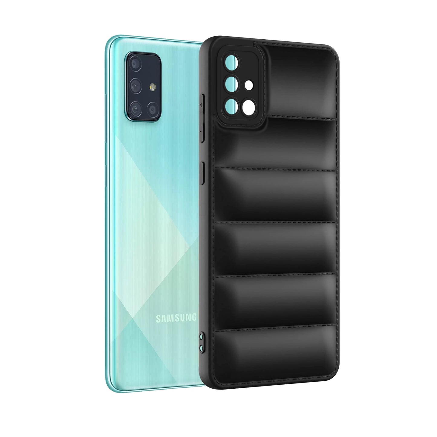 Puffer Back Cover for Samsung Galaxy A71