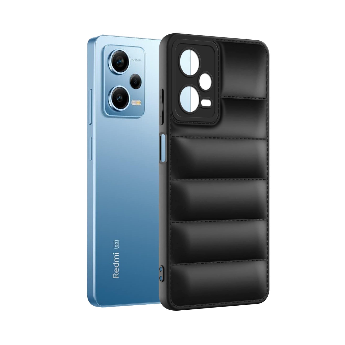 Puffer Back Cover for Redmi Note 12 Pro 5G