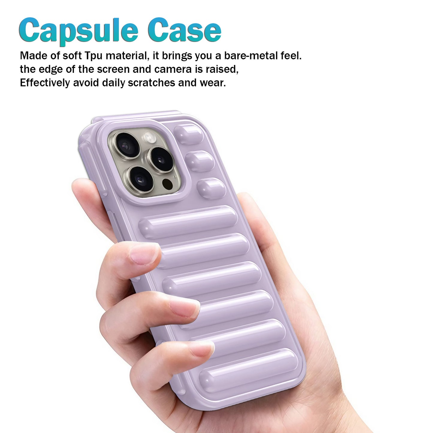 Capsule Design Case For Apple iPhone 15 Pro Max