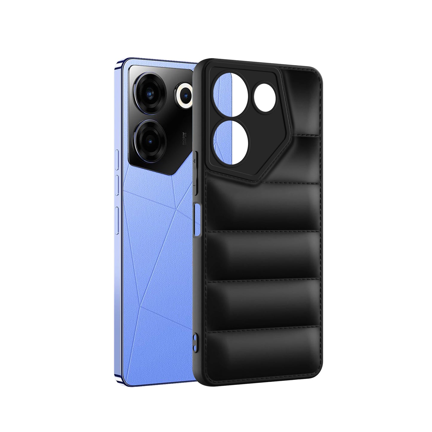 Puffer Back Cover for Tecno Camon 20 Pro