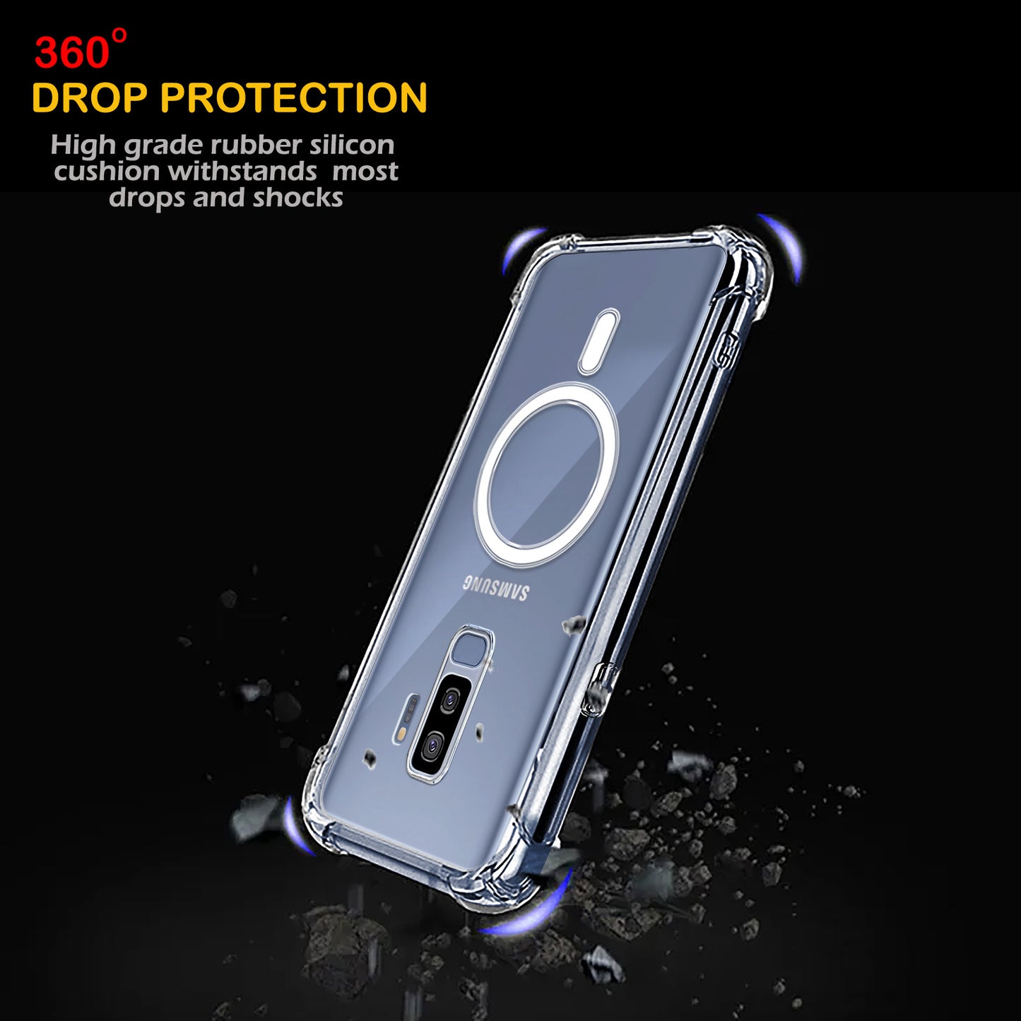 Magsafe Back Cover for Samsung Galaxy S9 Plus