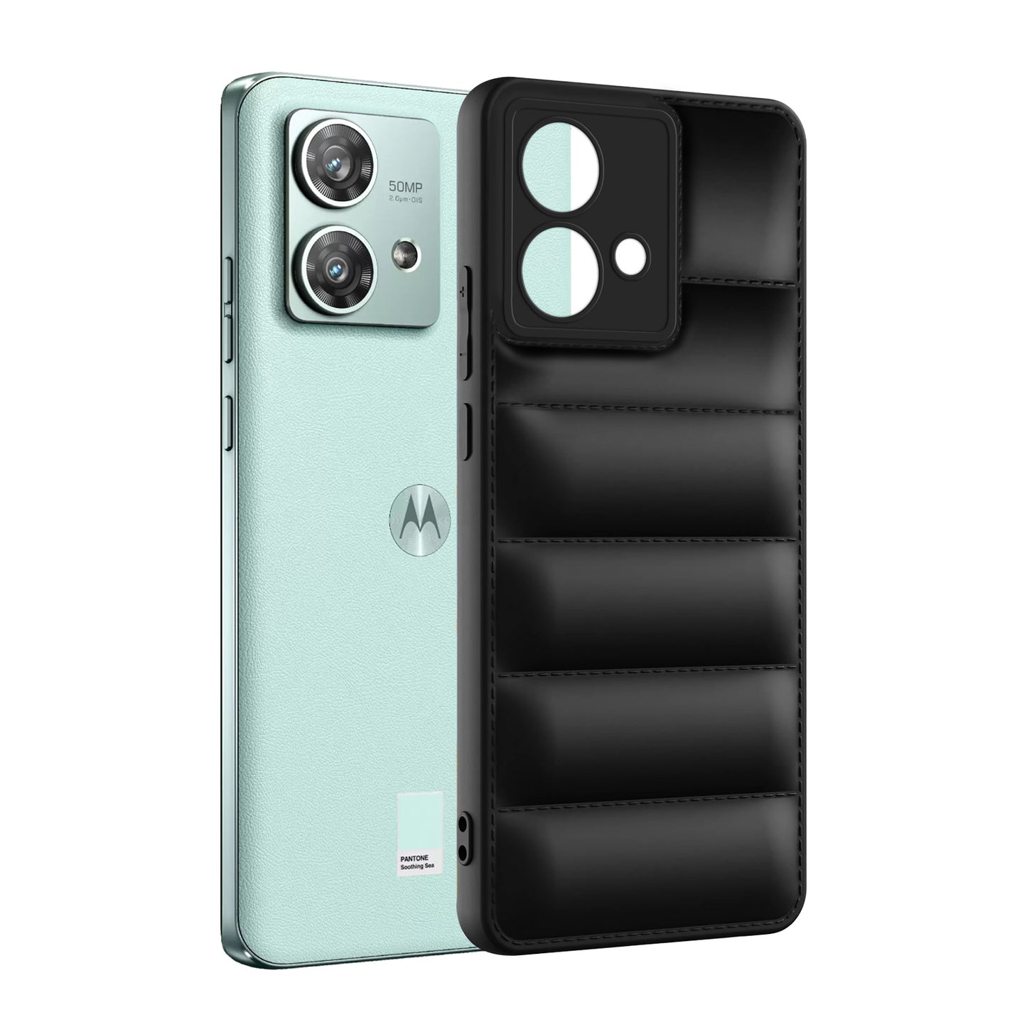 Puffer Back Cover for Motorola Moto Edge 40 Neo