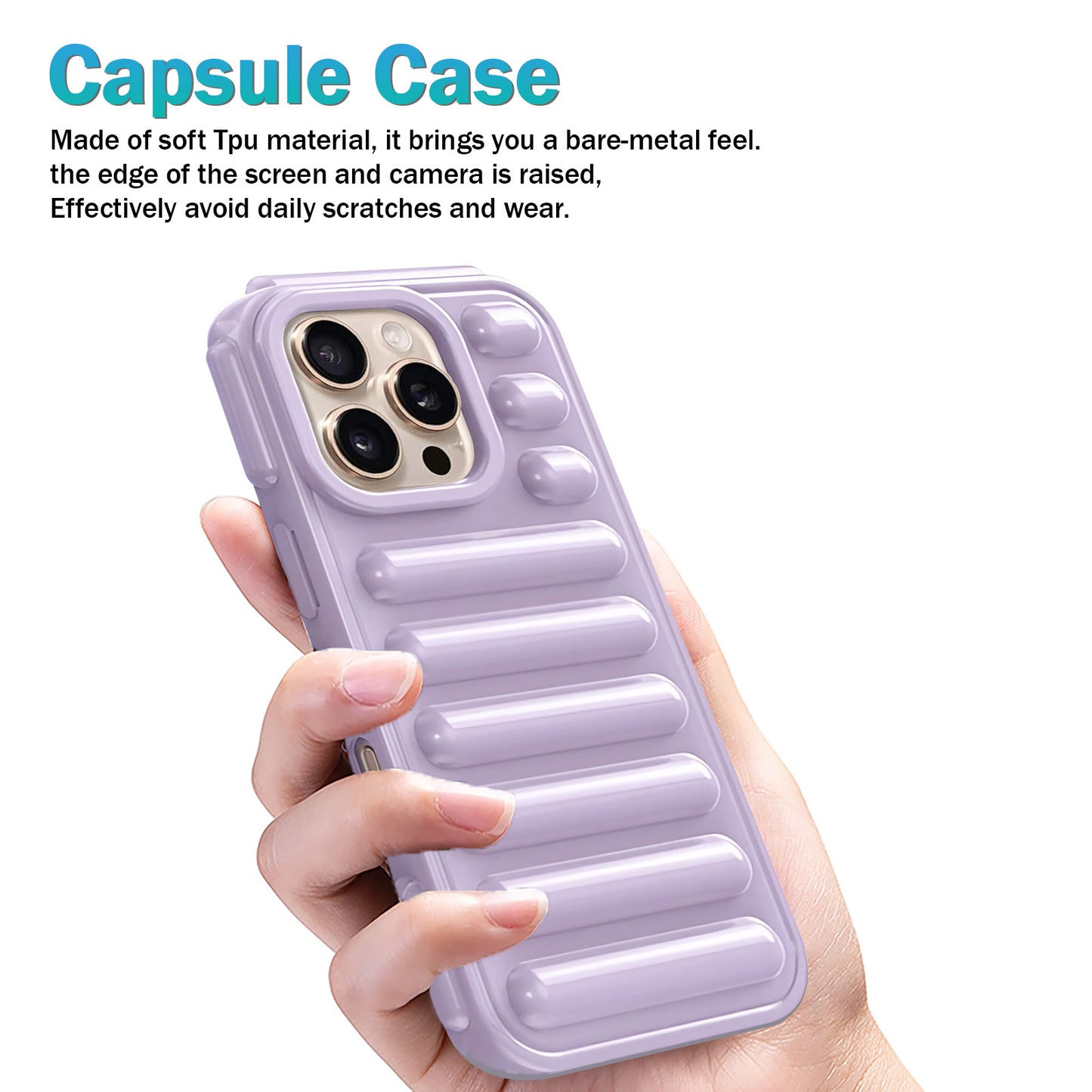 Capsule Design Case For Apple iPhone 16 Pro