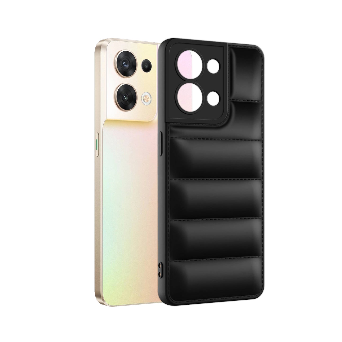 Puffer Back Cover for Oppo Reno 8 5G