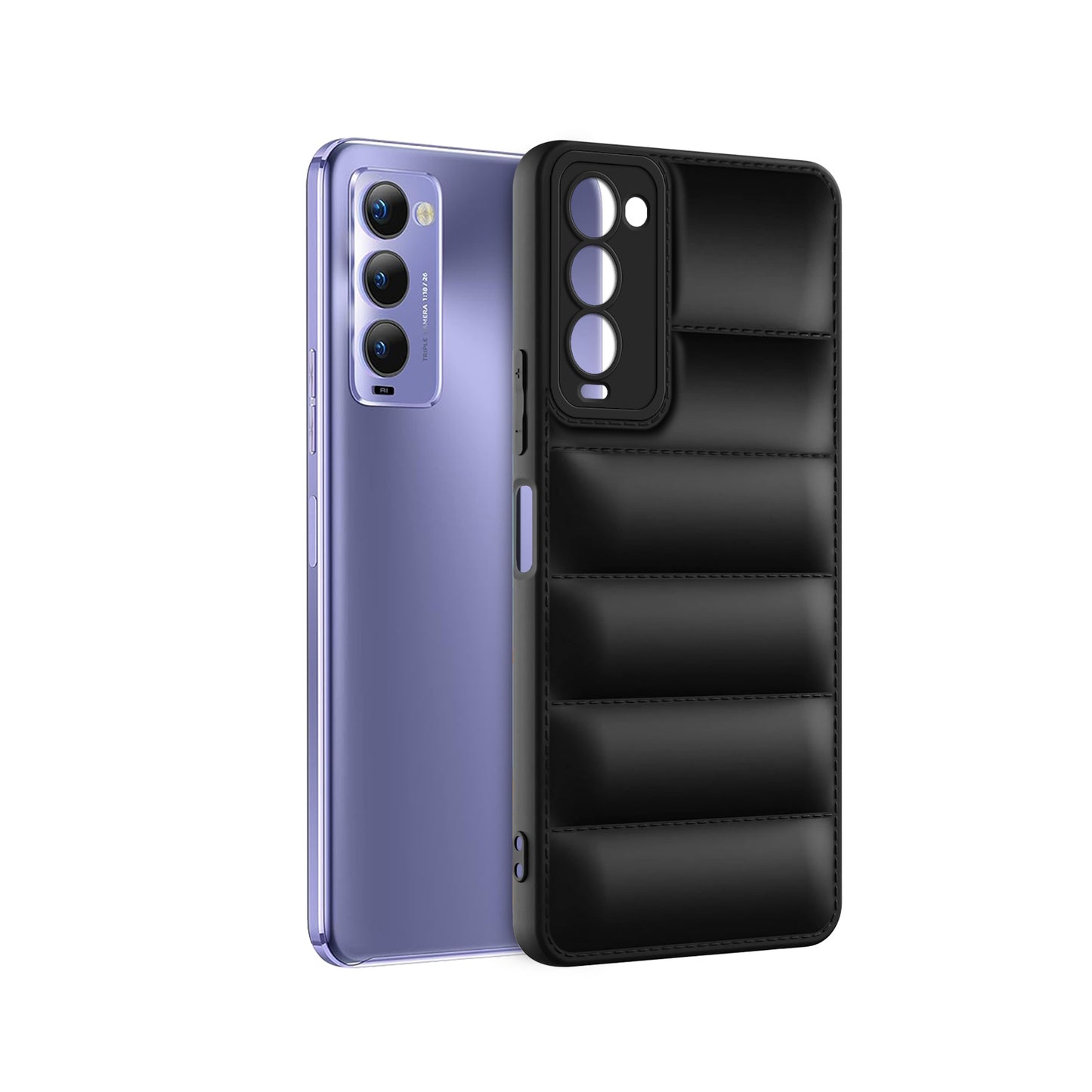 Puffer Back Cover for Tecno Camon 18
