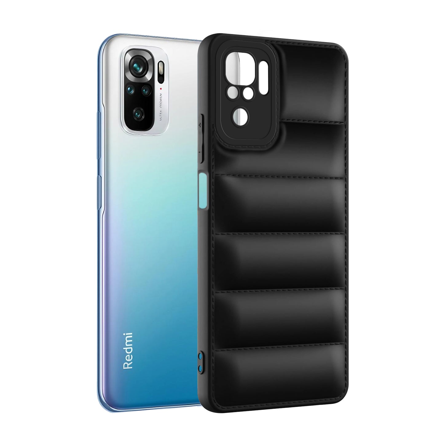 Puffer Back Cover for Redmi Note 10