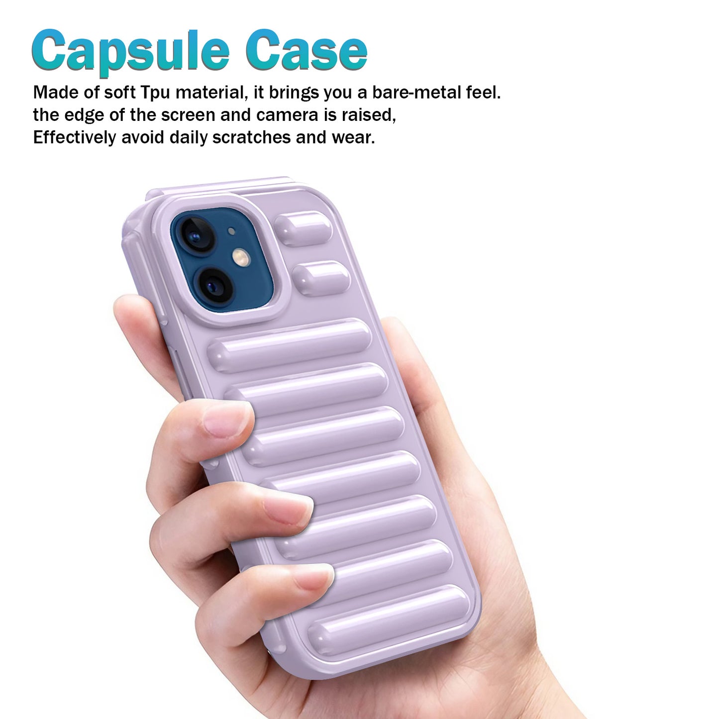 Capsule Design Case For Apple iPhone 12