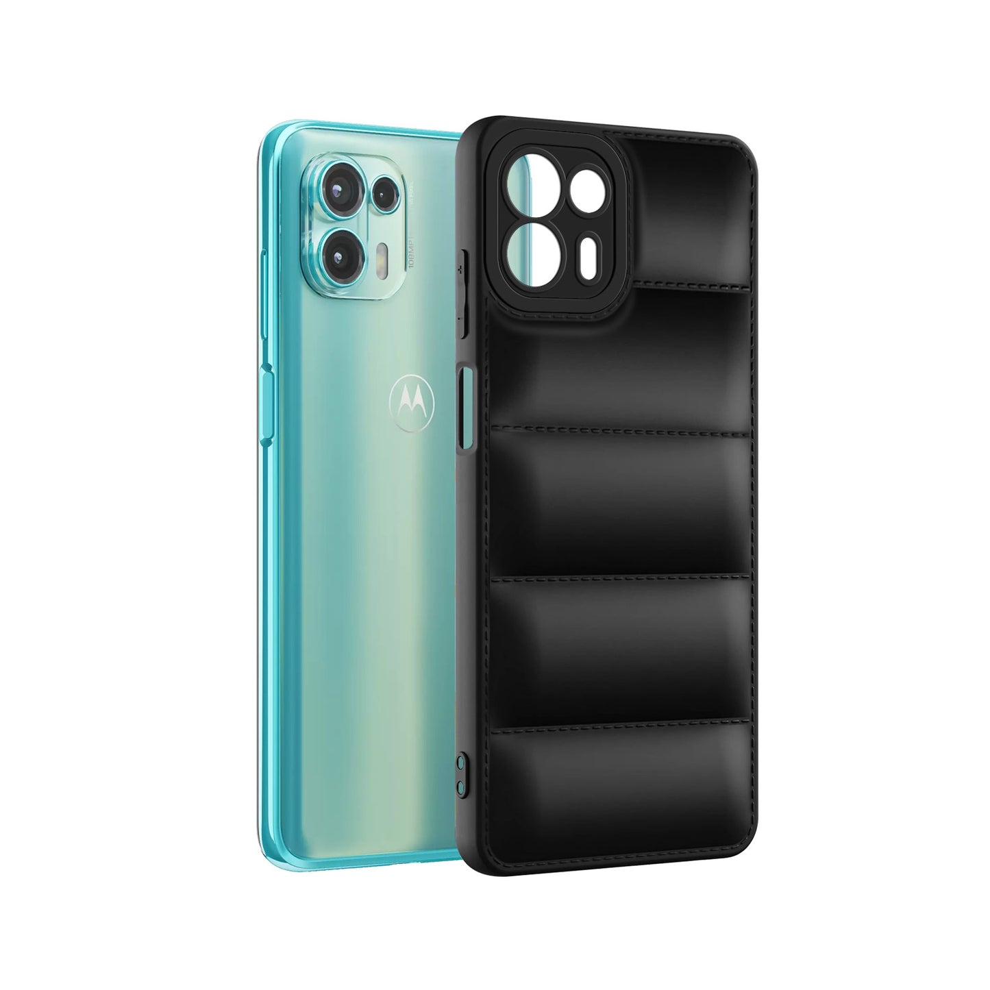 Puffer Back Cover for Motorola Moto Edge 20 Fusion