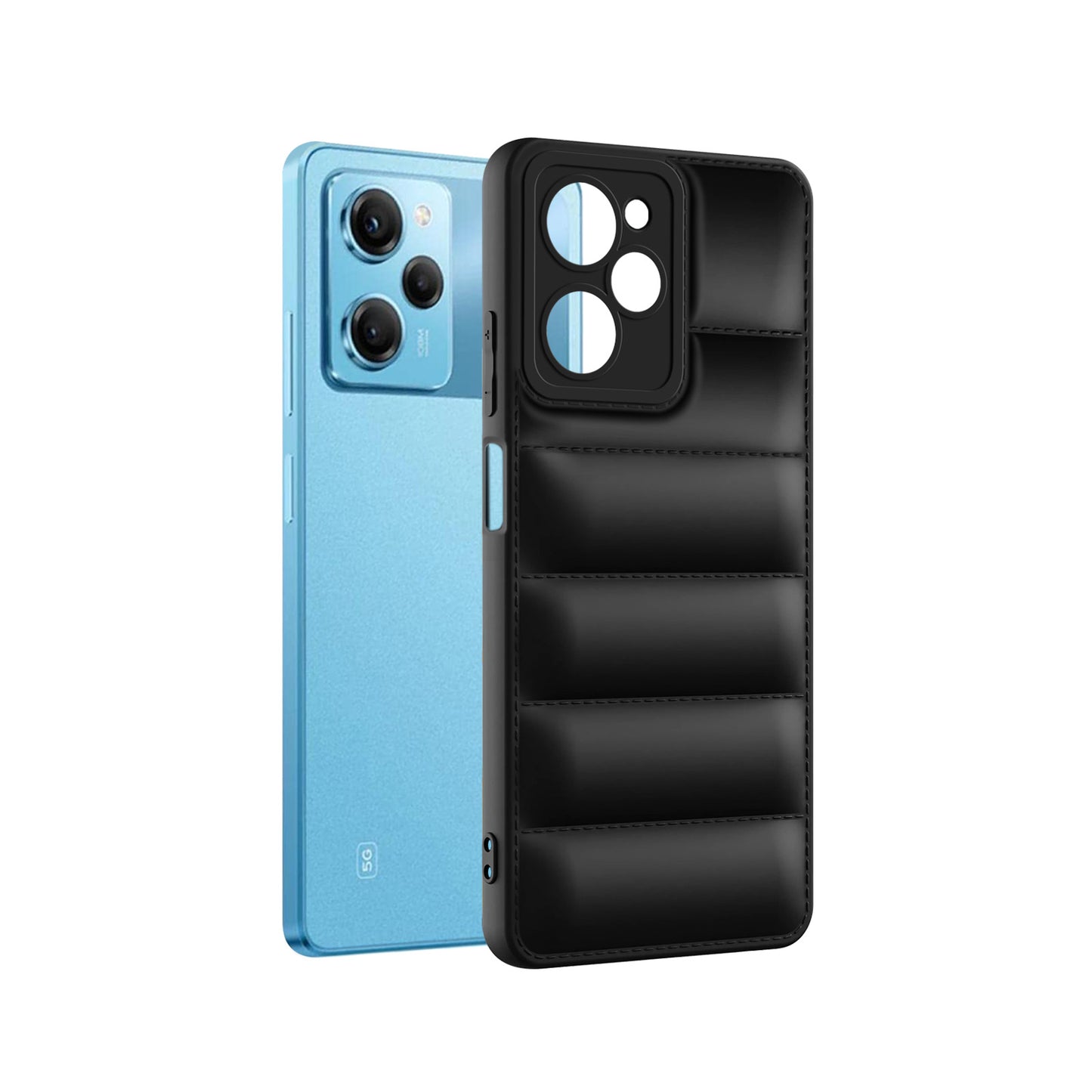 Puffer Back Cover for Poco X5 Pro