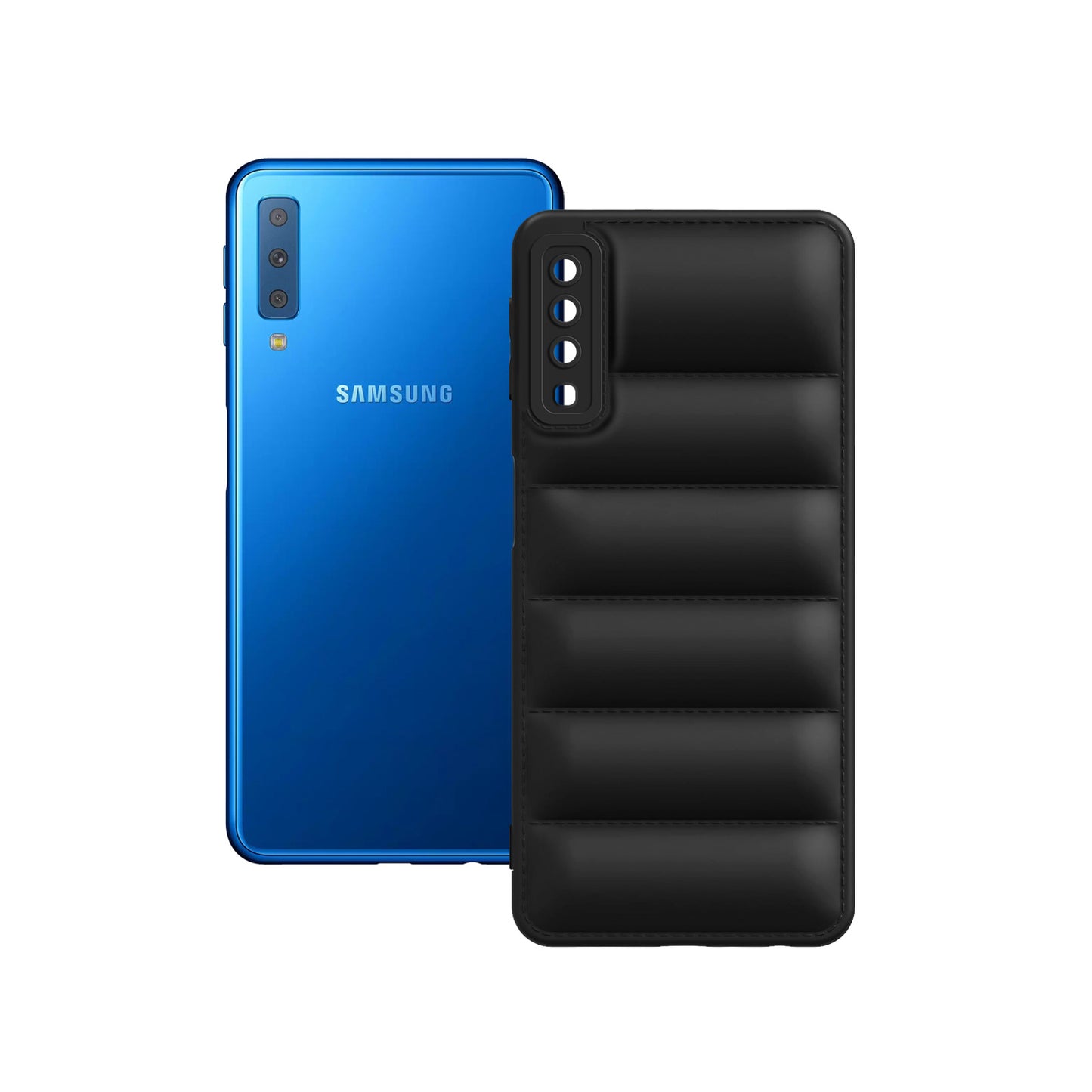 Puffer Back Cover for Samsung Galaxy A7 2018
