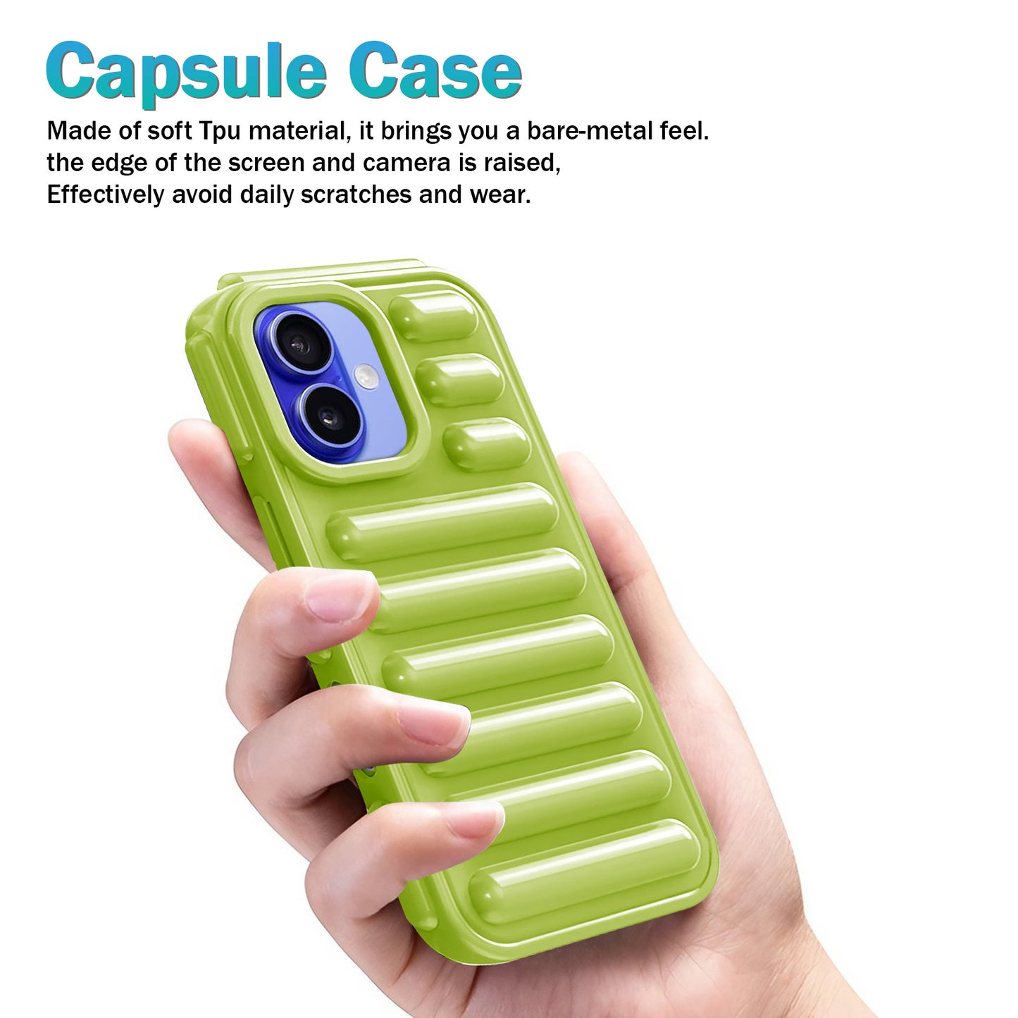 Capsule Design Case For Apple iPhone 16 Plus