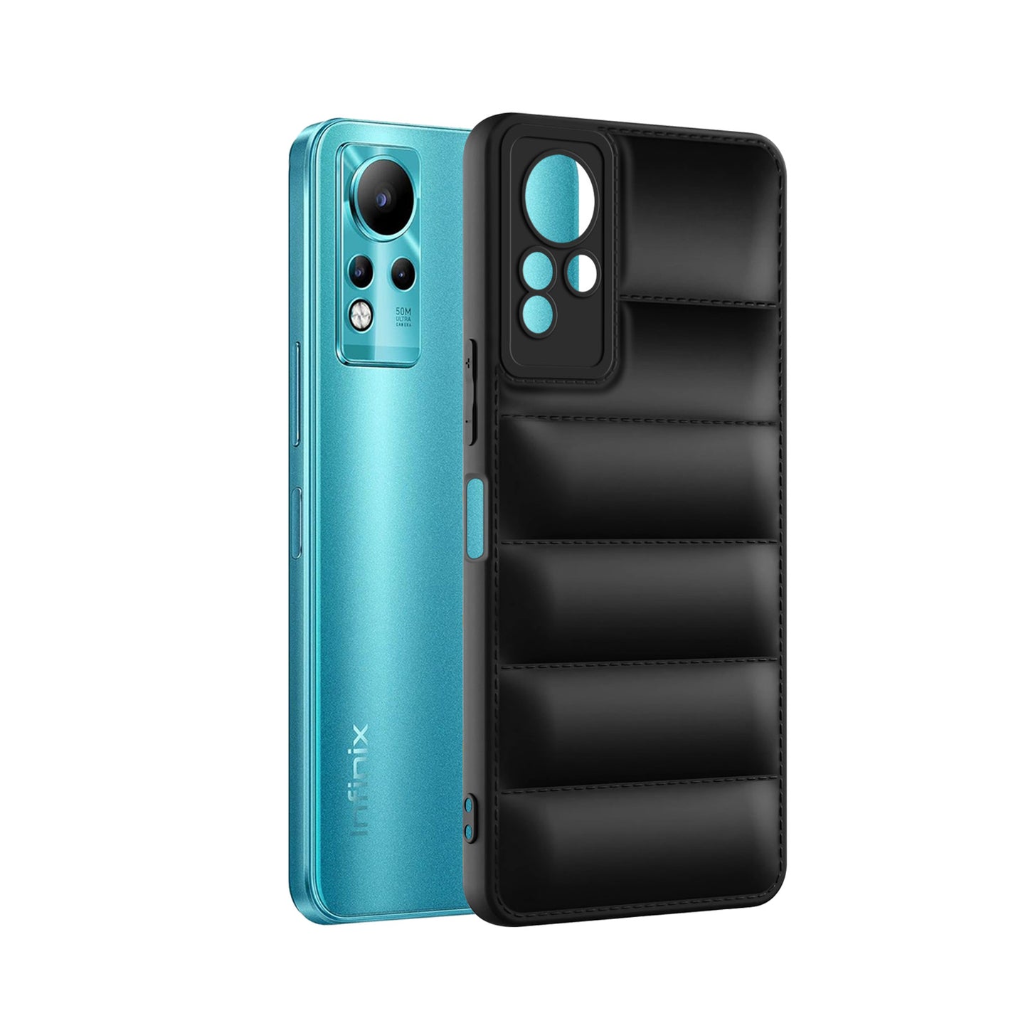 Puffer Back Cover for Infinix Note 11