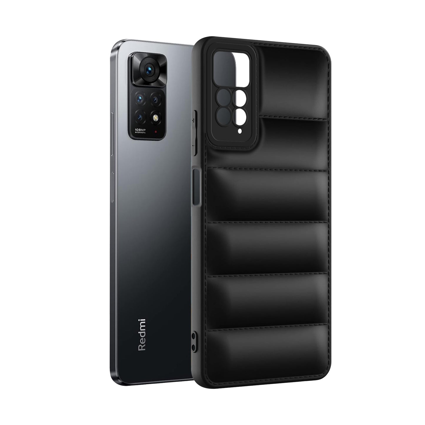 Puffer Back Cover for Redmi Note 11 Pro 5G