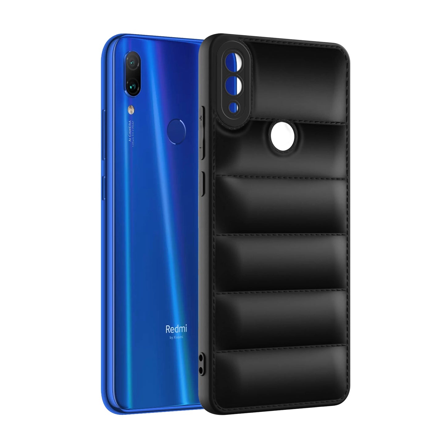 Puffer Back Cover for Redmi Note 7