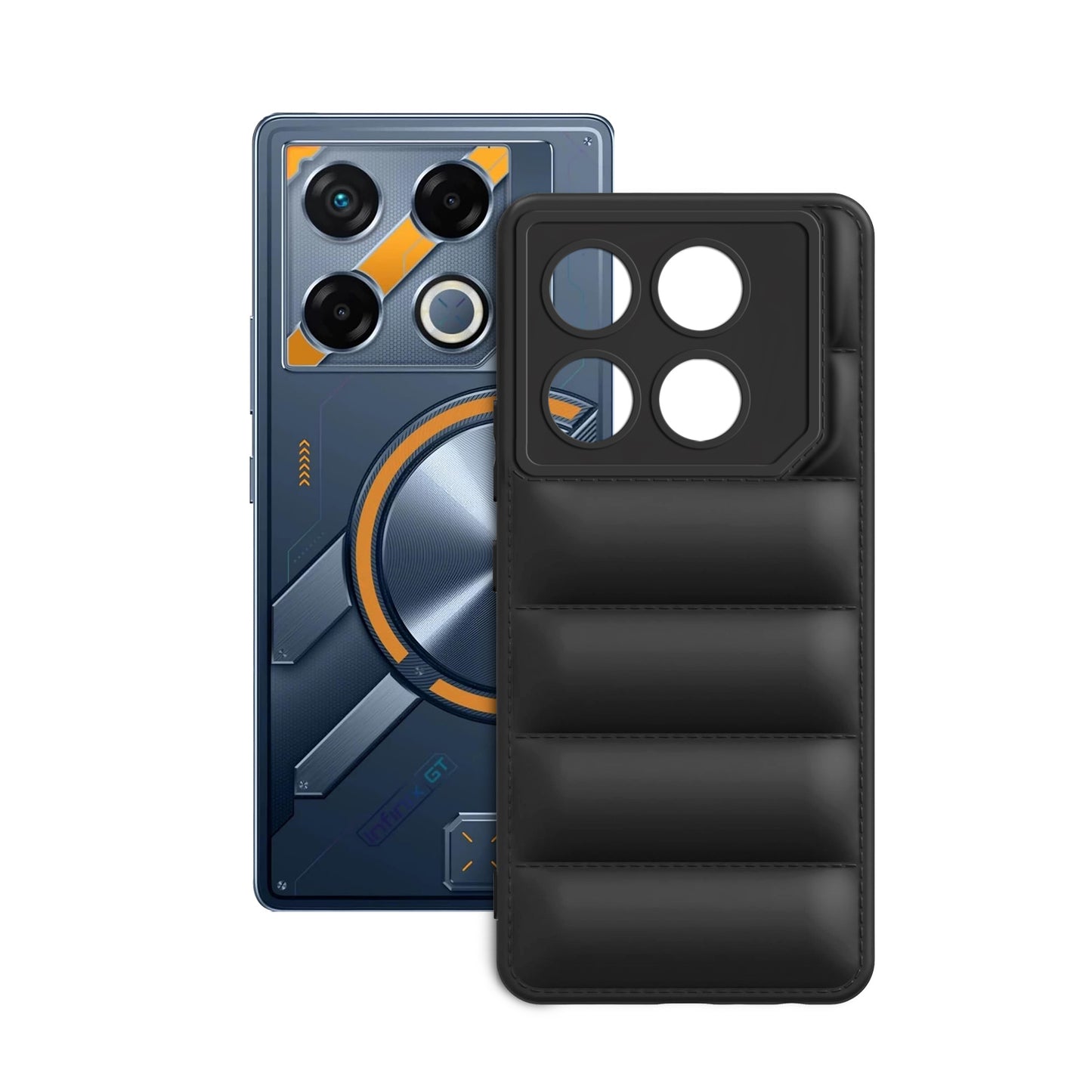 Puffer Back Cover for Infinix GT 20 Pro