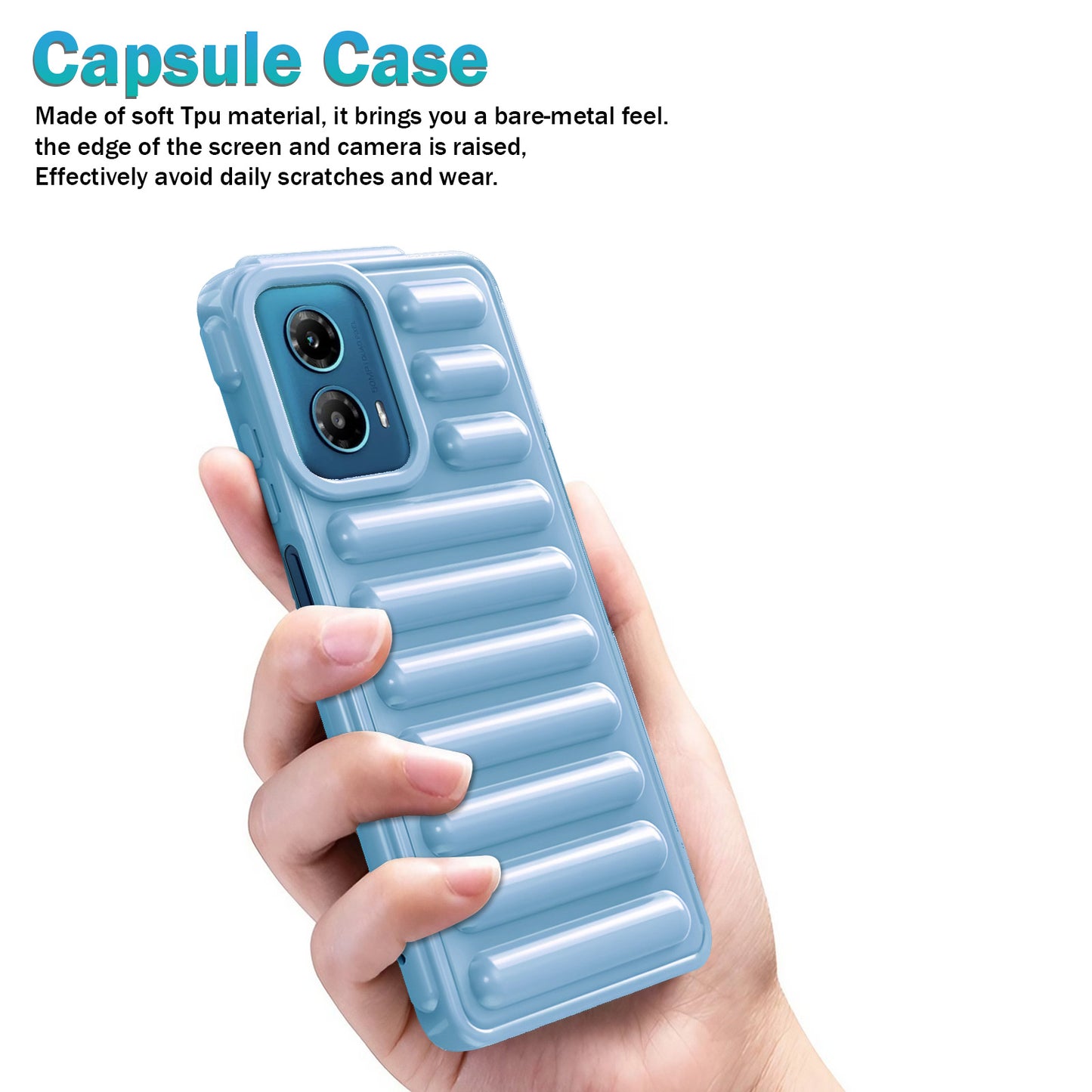 Capsule Design Case For Motorola Moto G34